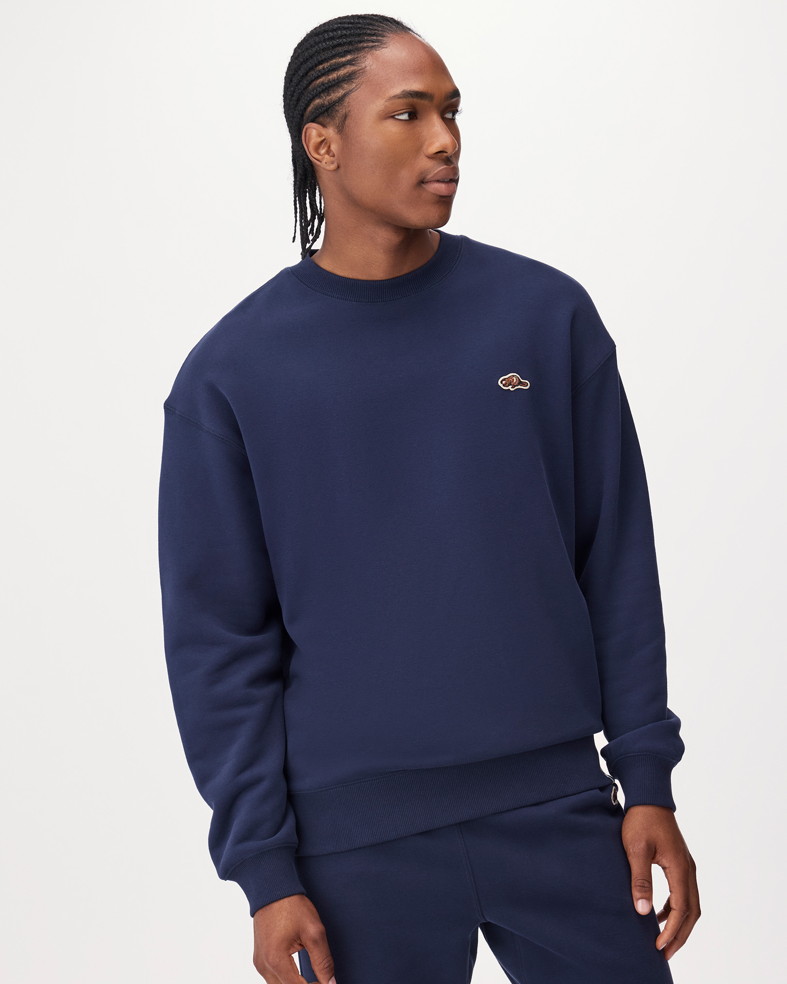 Beavermark Crew - Navy Blazer