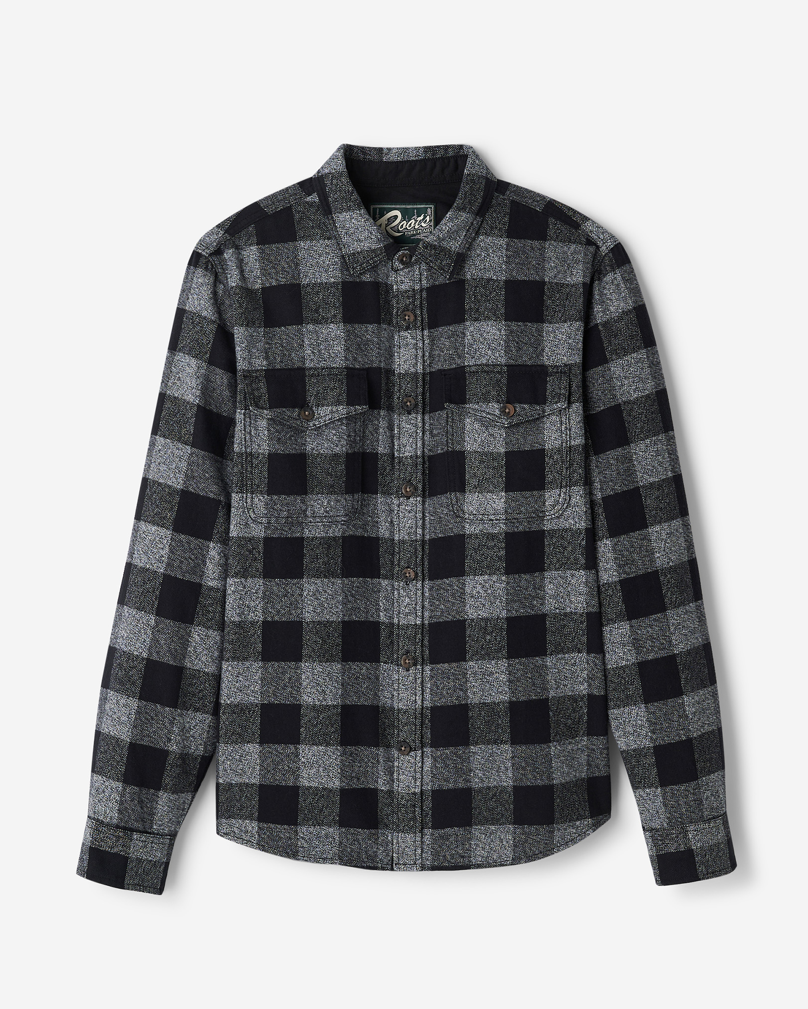 Park Plaid Shirt - Salt & Pepper Park Plaid Shirt - Salt & Pepper
