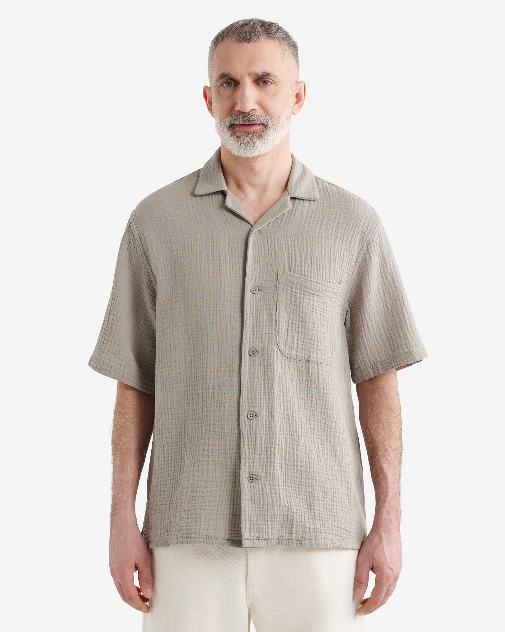 Chemise Camp Isla - Vert Ombre