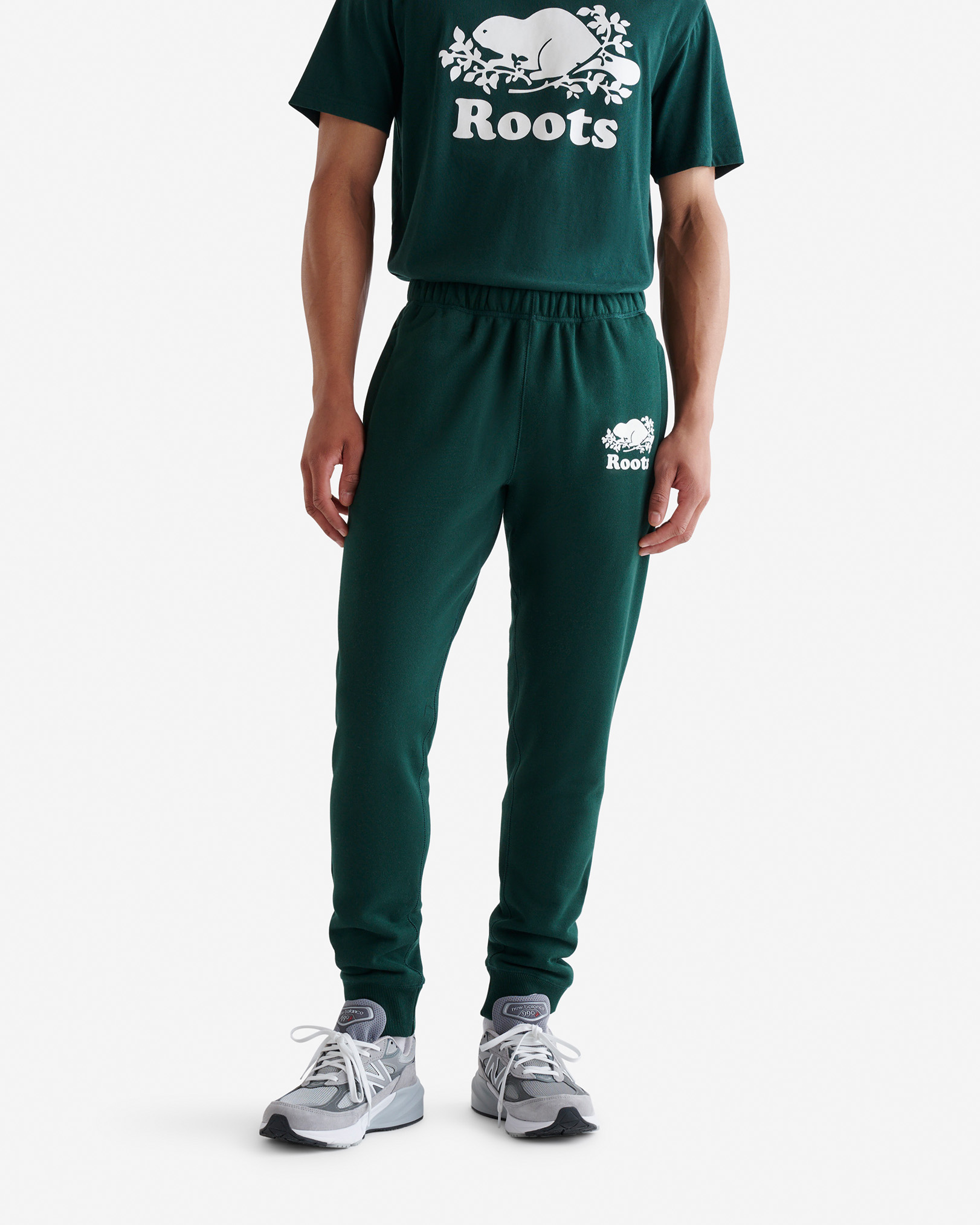 Organic Park Slim Sweatpant - Varsity Green