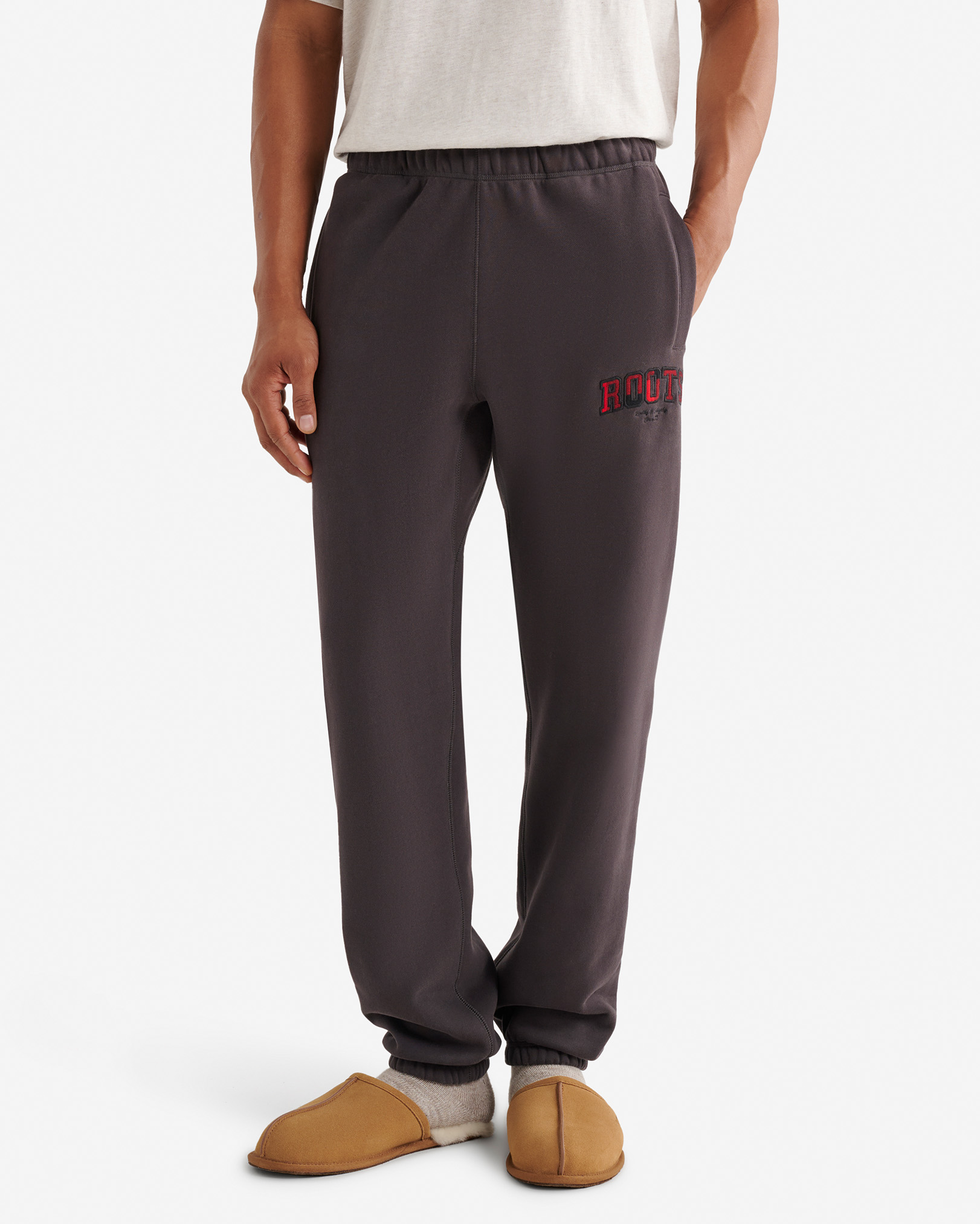 Plaid Applique Sweatpant Plaid Applique Sweatpant