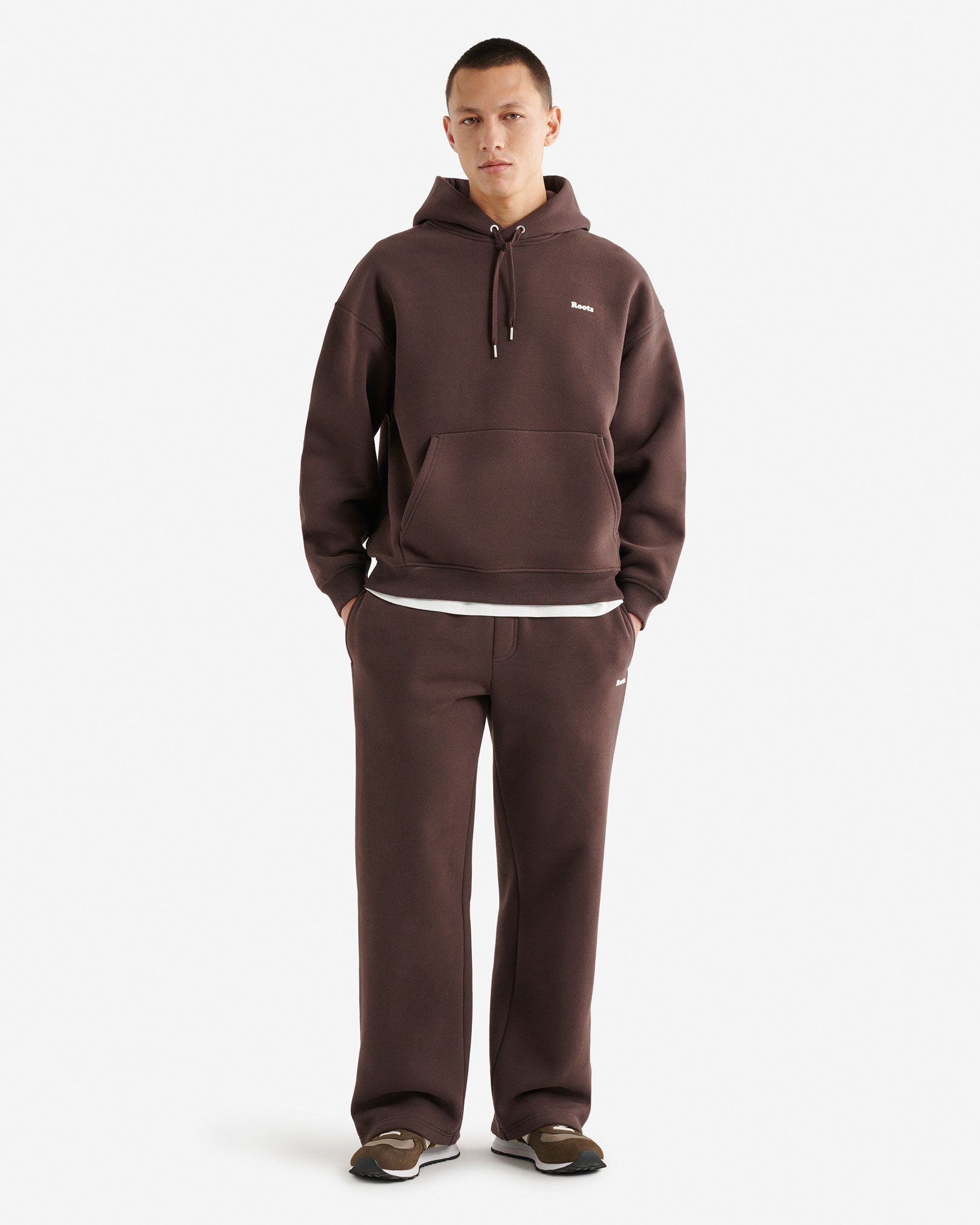 Cloud Straight Leg Sweatpant - Black Coffee