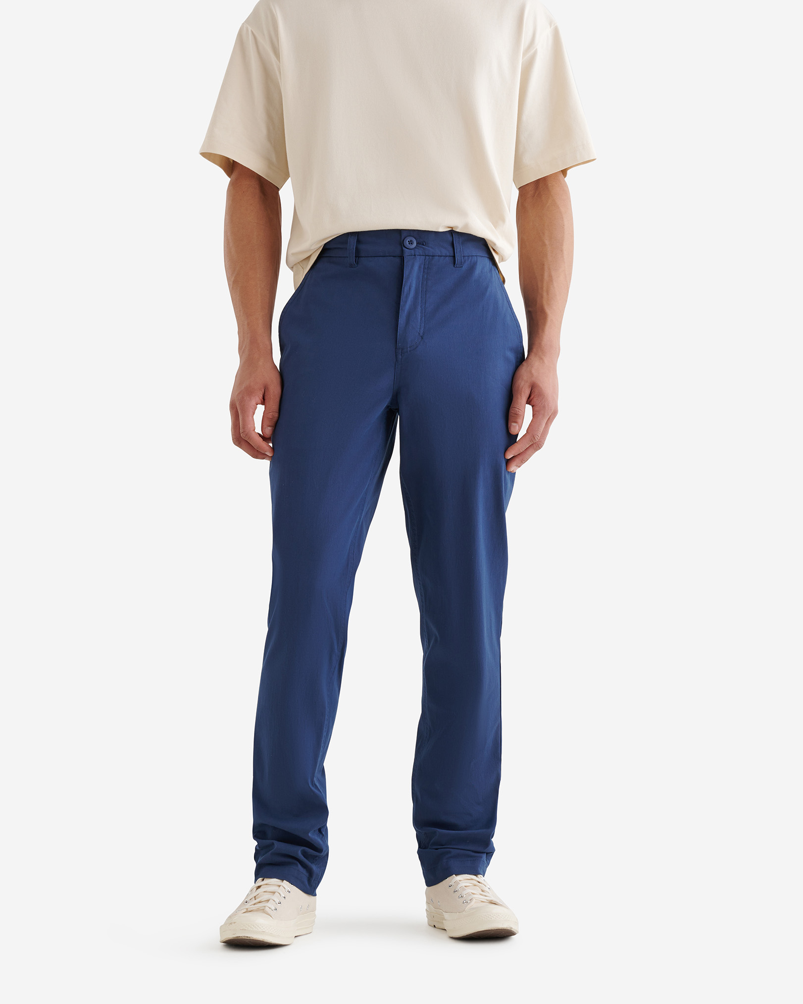 Hemisphere Stretch Chino - Naval Blue