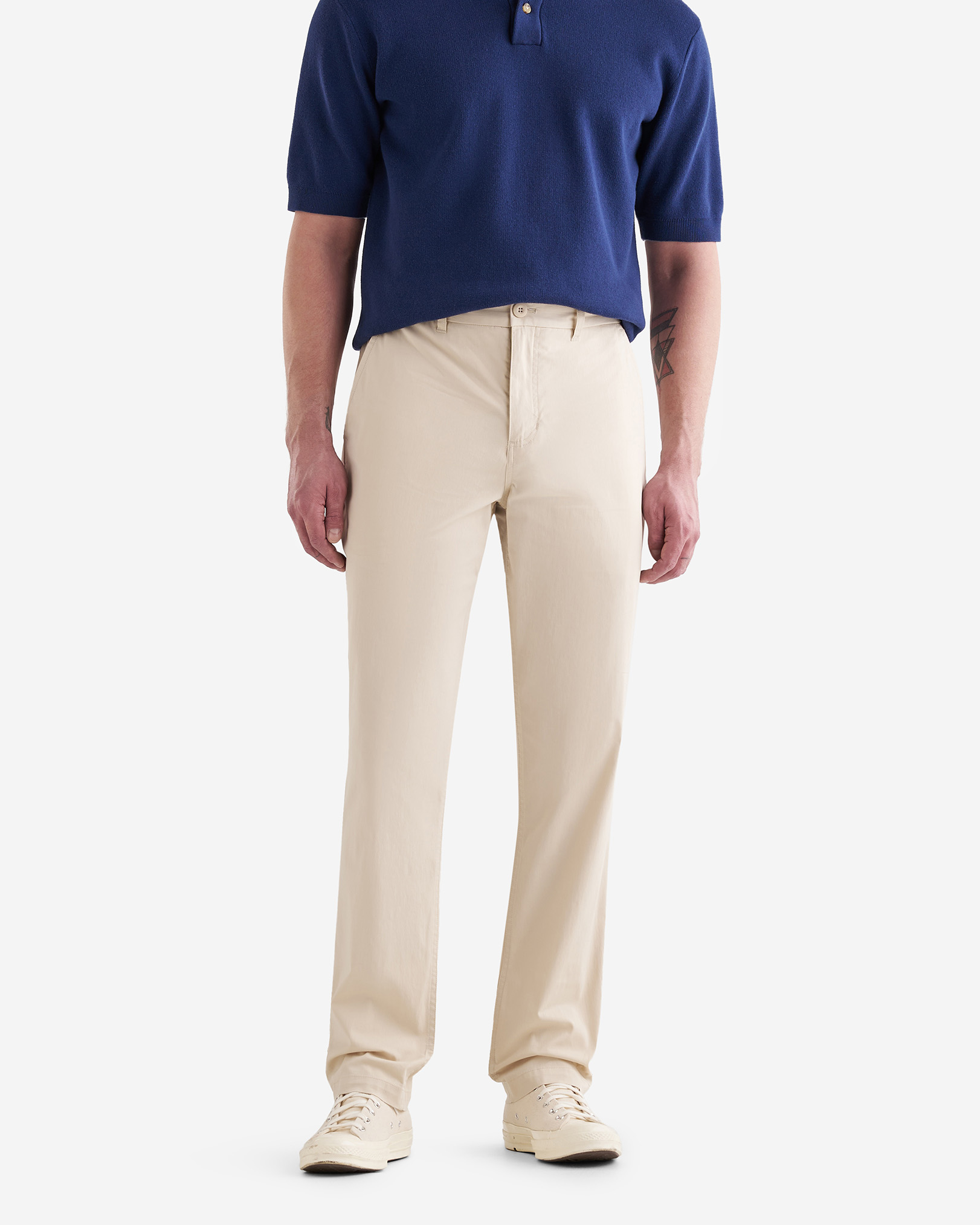 Hemisphere Stretch Chino - Oatmeal