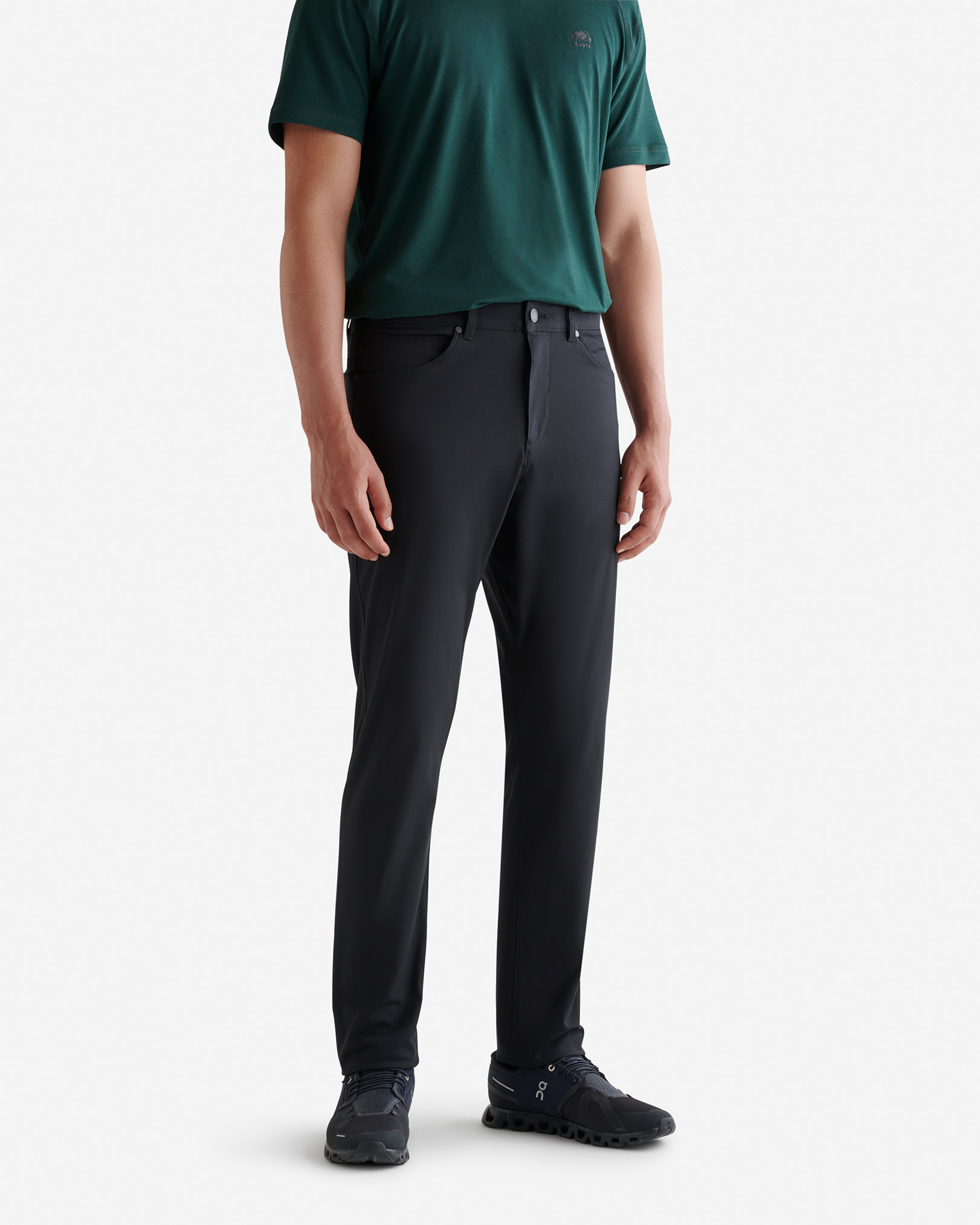 Park Tech 5 Pocket Pant 30 Inch Inseam - Black