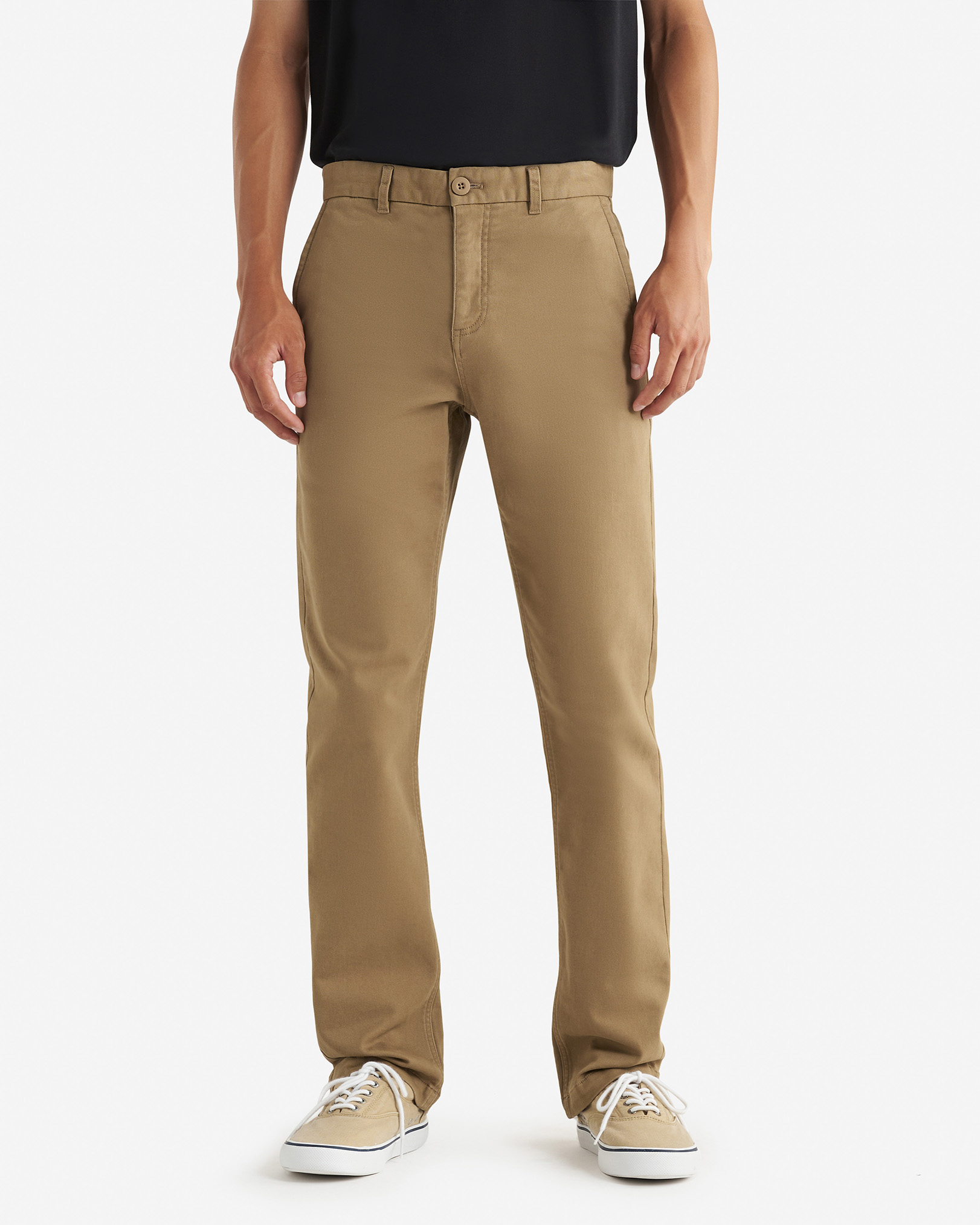 Park Stretch Chino 32 Inch Inseam - British Khaki