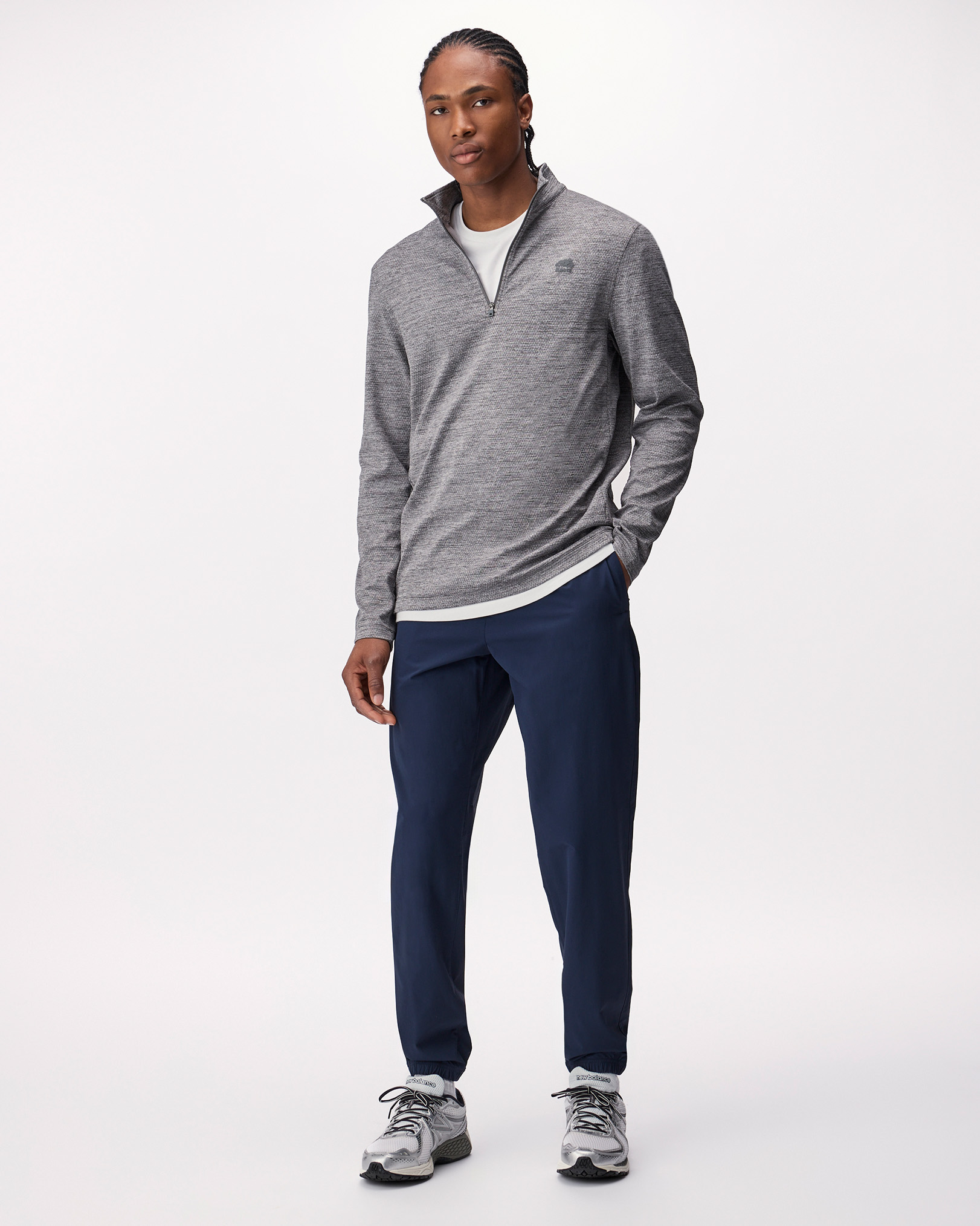 Horizon Nylon Jogger - Navy Blazer
