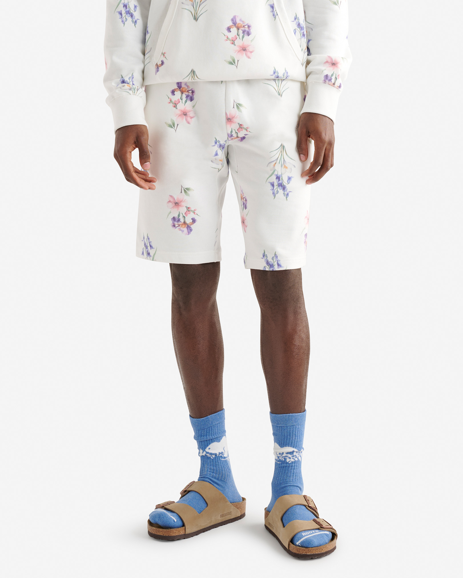 Original Floral Sweatshort 10.5 Inch - Floral Aop
