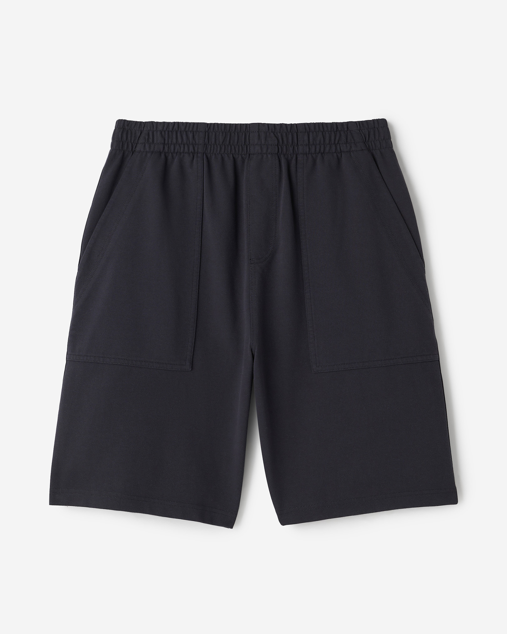 Welland Knit Twill Short 9 Inch - Midnight Grey
