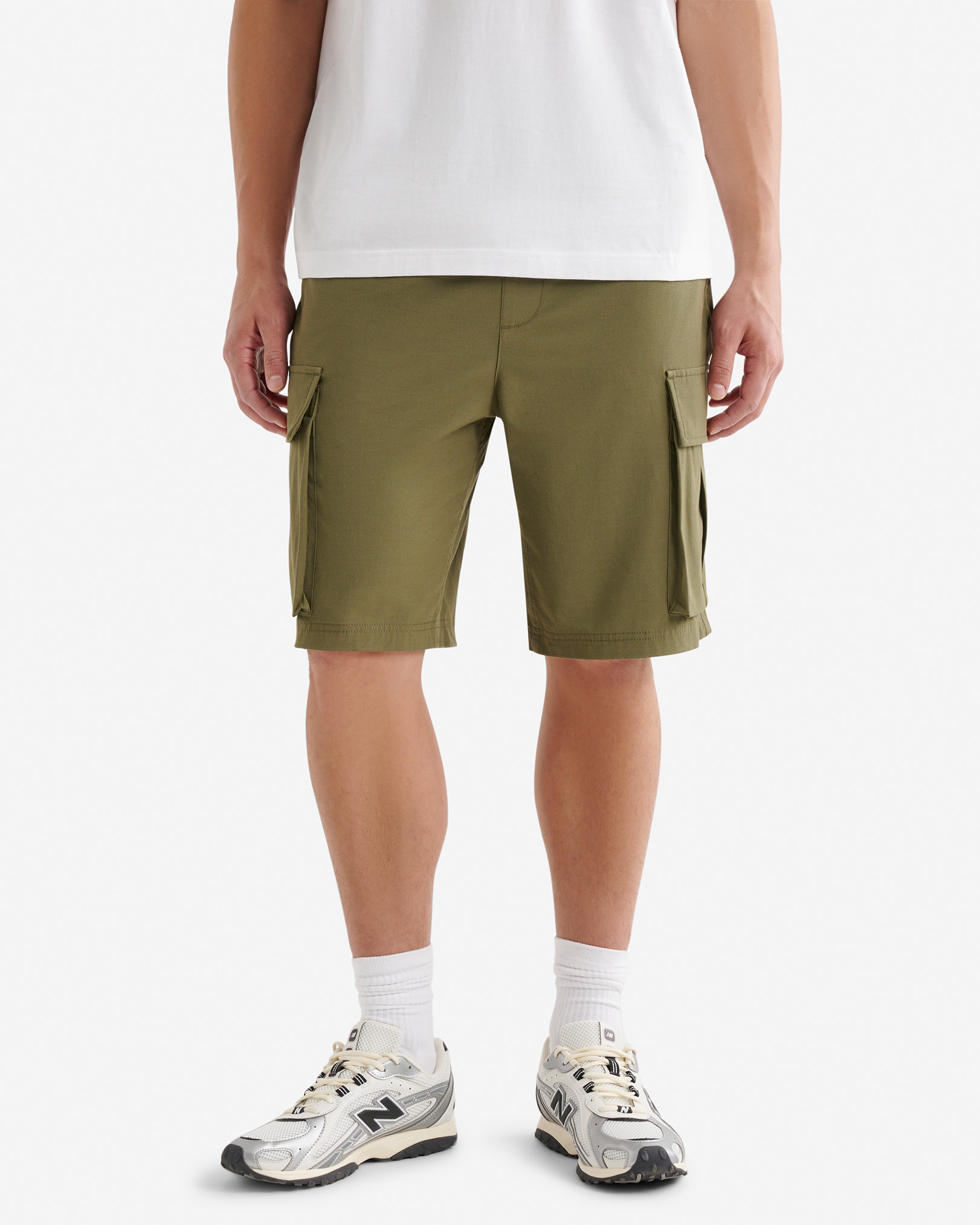 Wasaga Relaxed Cargo Short 9.5 Inch - Kalamata
