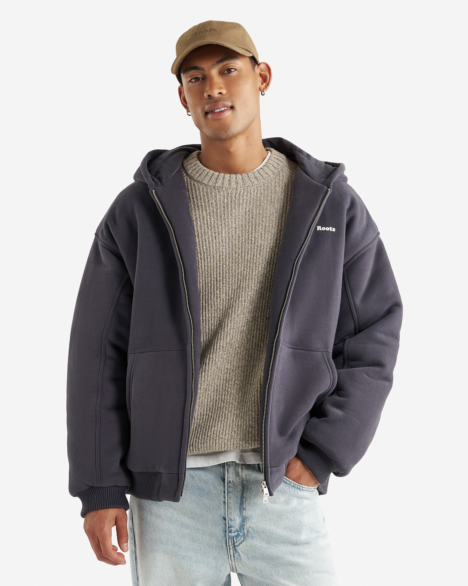 Cloud Insulated Jacket - Graphite Grey