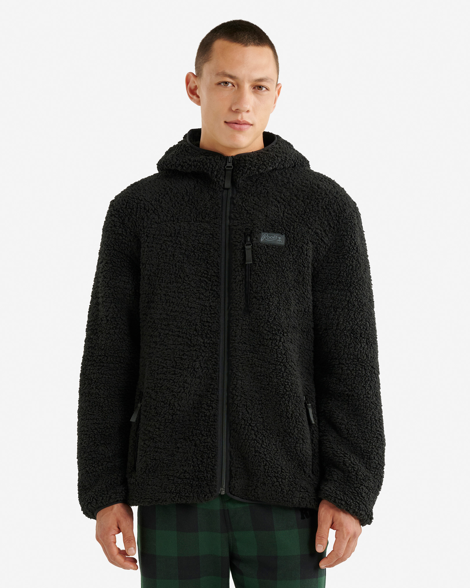 ジャケット・アウター 20AW SUGARHILL EMBROIDARY TEDDY JACKET 2 SUGARHILL（シュガーヒル）の EMBROIDARY TEDDY JACKET (BLACK