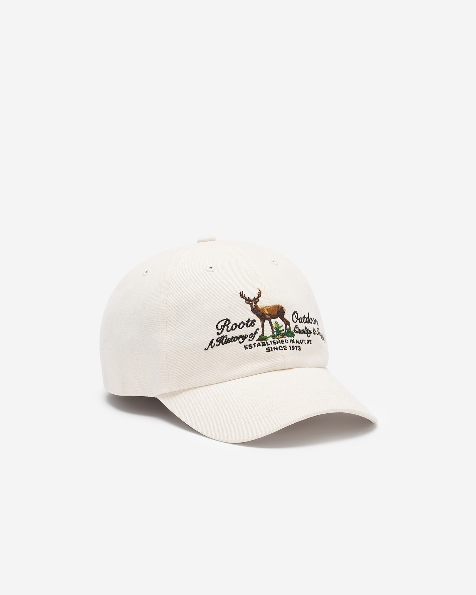 Roots Outdoor Baseball Cap - Birch White Roots Outdoor Baseball Cap - Birch White