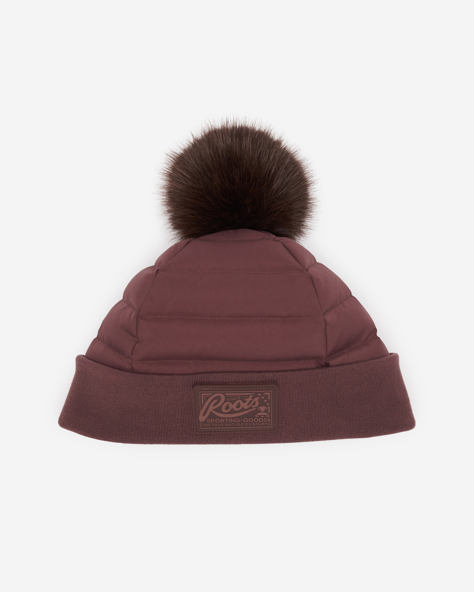 Puffer Toque - Hazelnut Brown