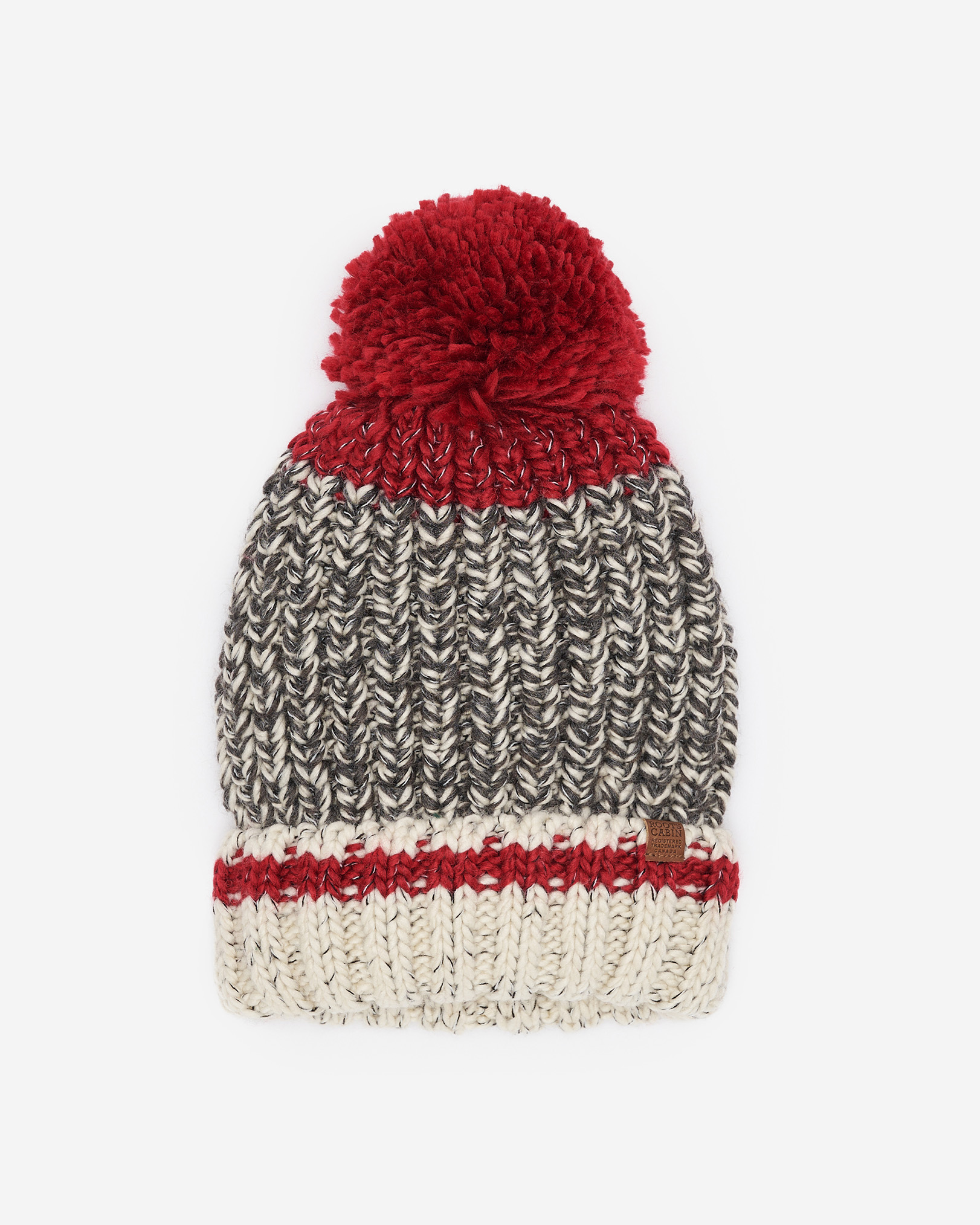 Chunky Cabin Toque - Grey Oat Mix