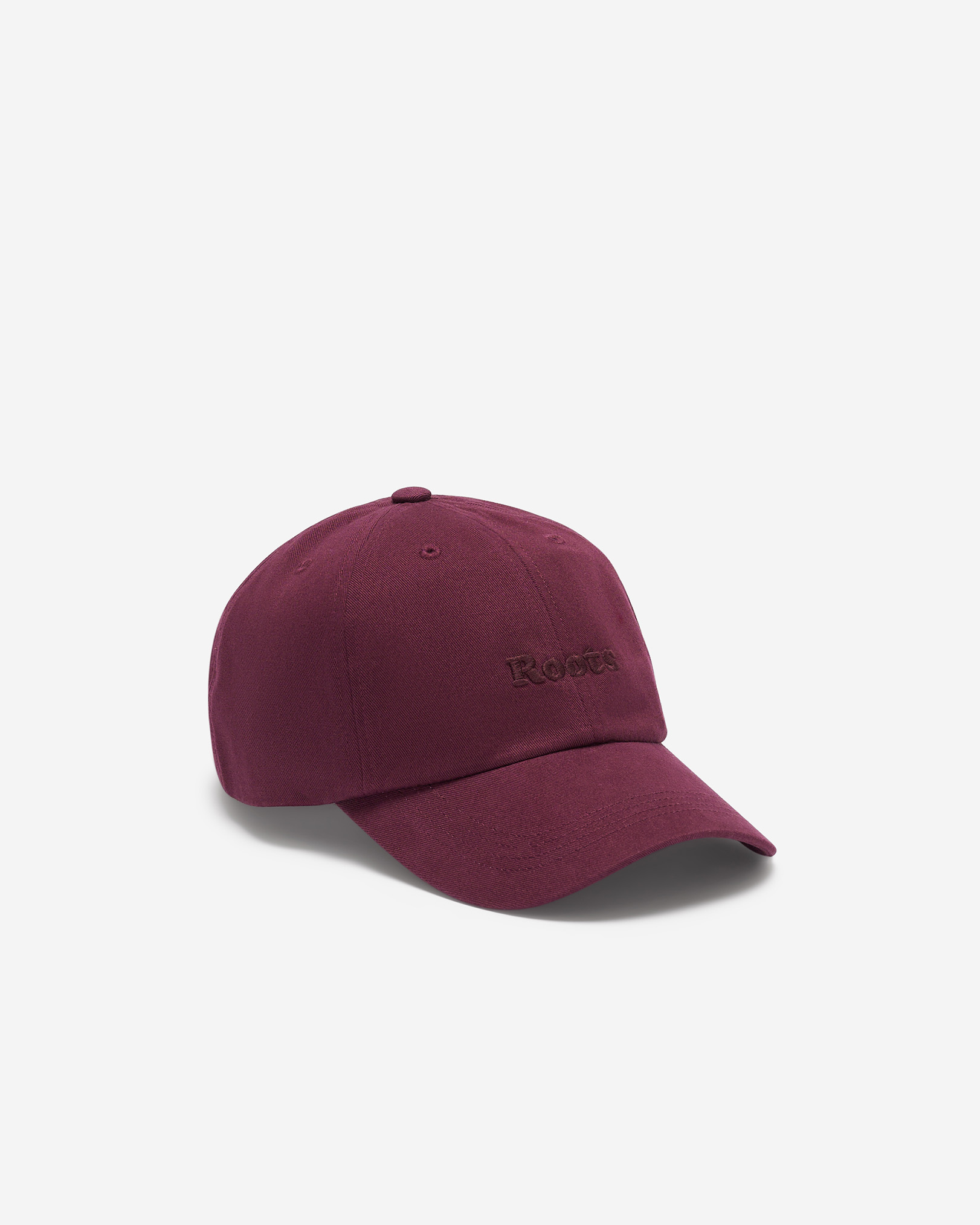 Roots Baseball Cap - Maroon Fig Roots Baseball Cap - Maroon Fig