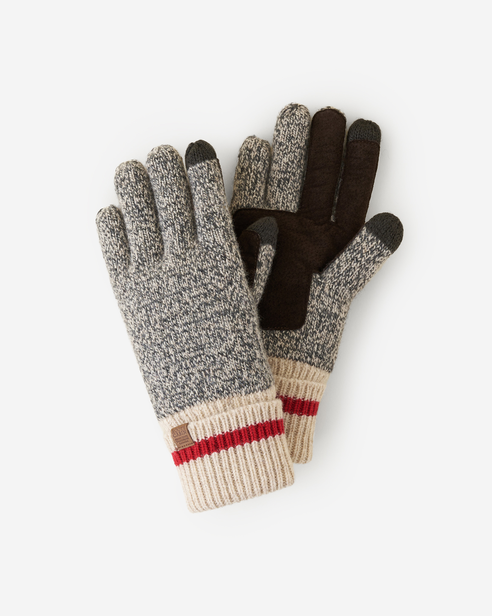 Adult Cabin Glove - Grey Oat Mix Adult Cabin Glove - Grey Oat Mix