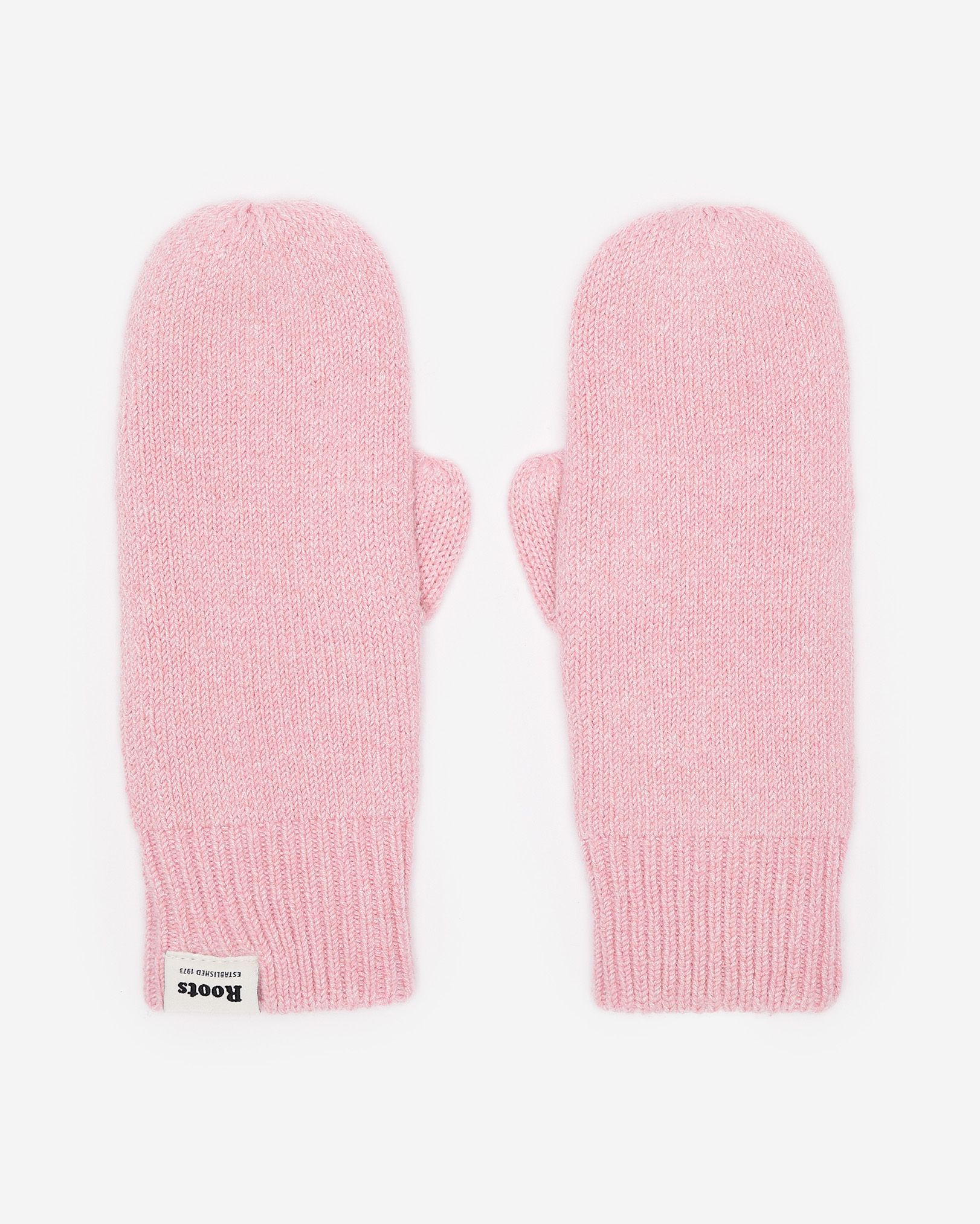 Adult Cozy Knit Mitten - Cotton Candy Mix