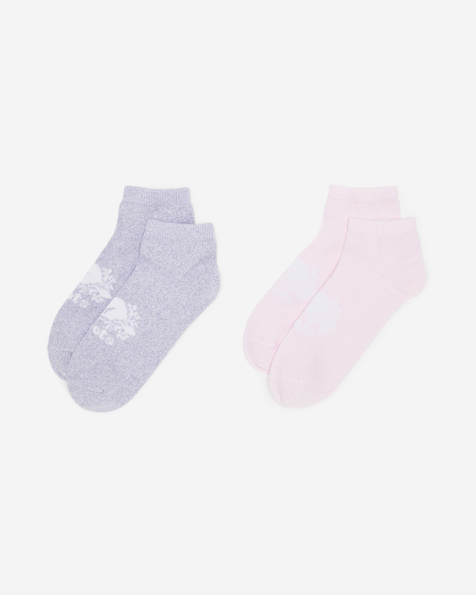 Adult Cooper Ped Sock 2 Pack - Pink Salt Pepper