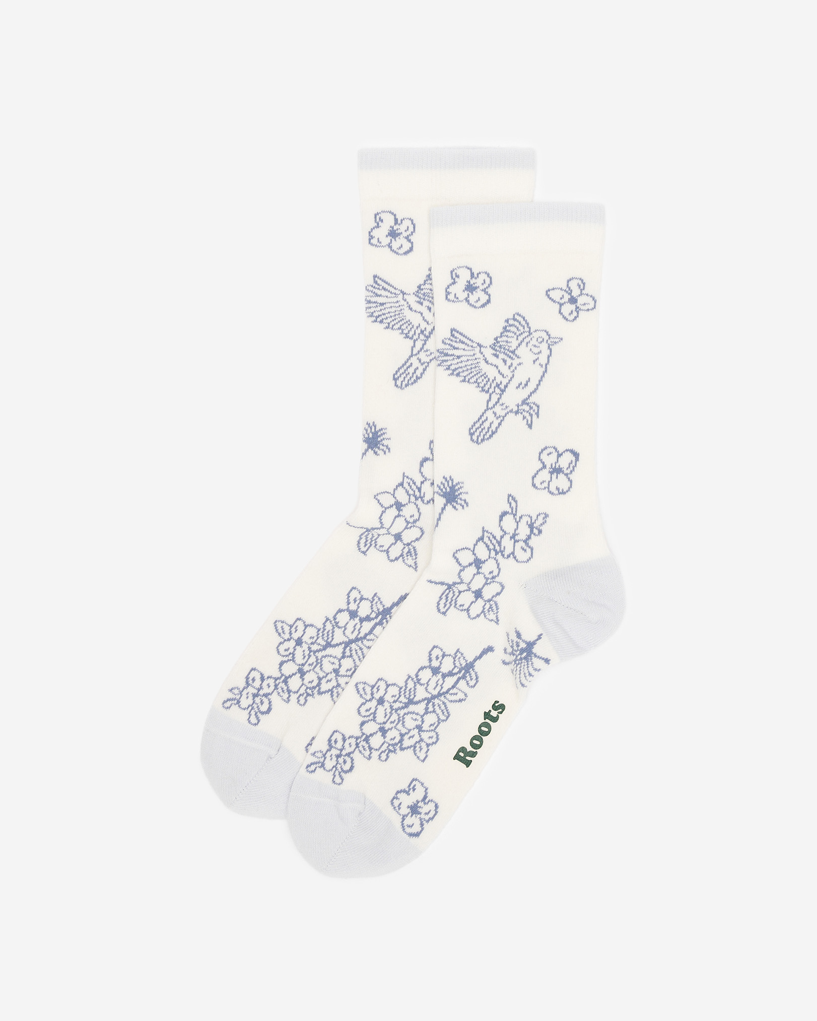 Womens Floral Sock
