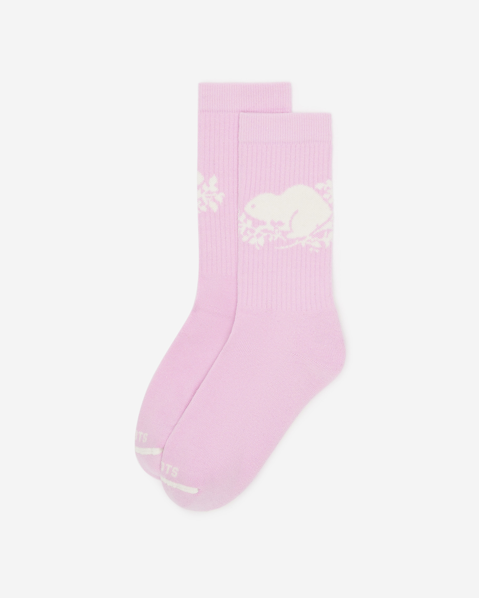 Adult Cooper Beaver Sock - Orchid Bouquet