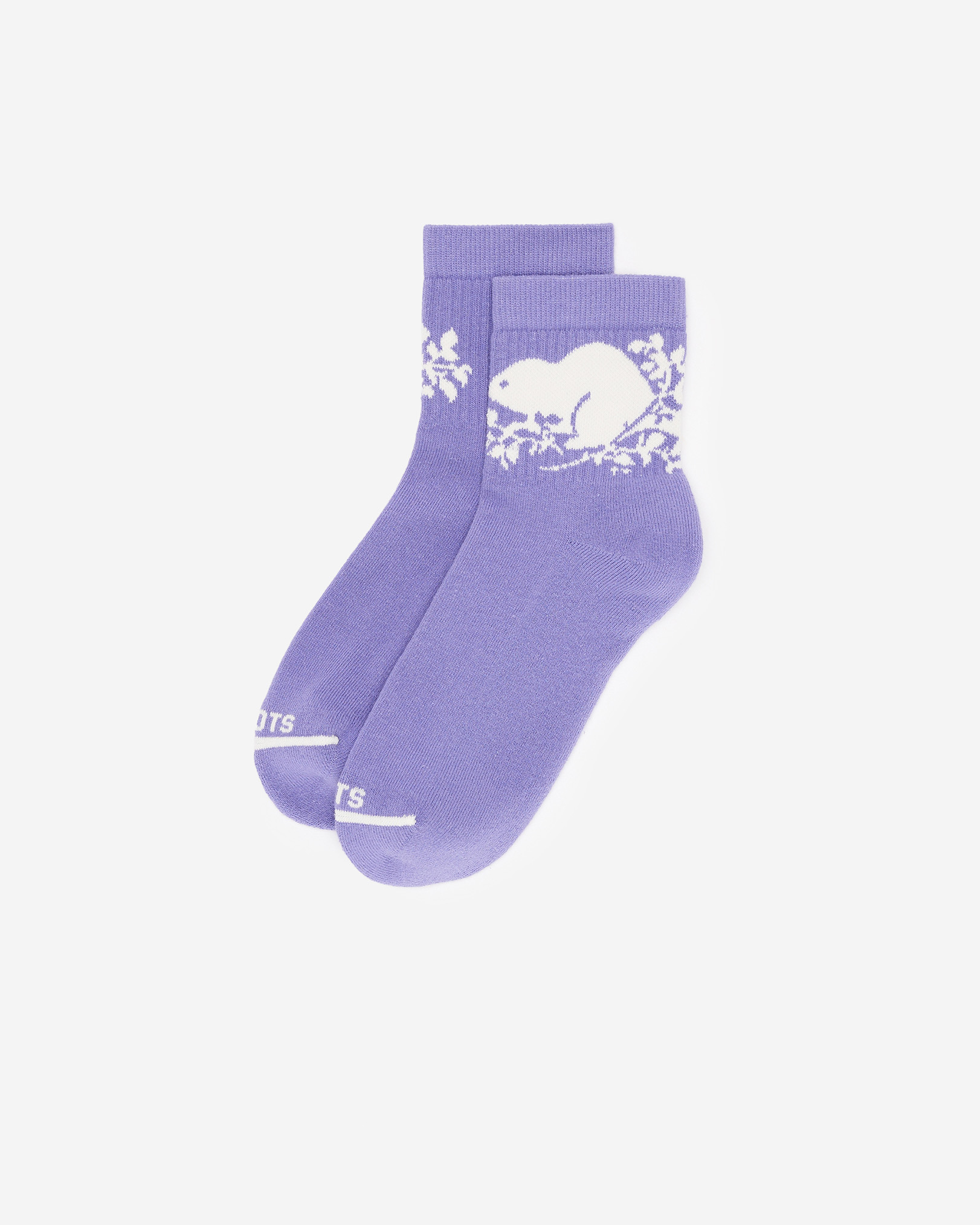 Adult Cooper Beaver Ankle Sock - Wild Violet