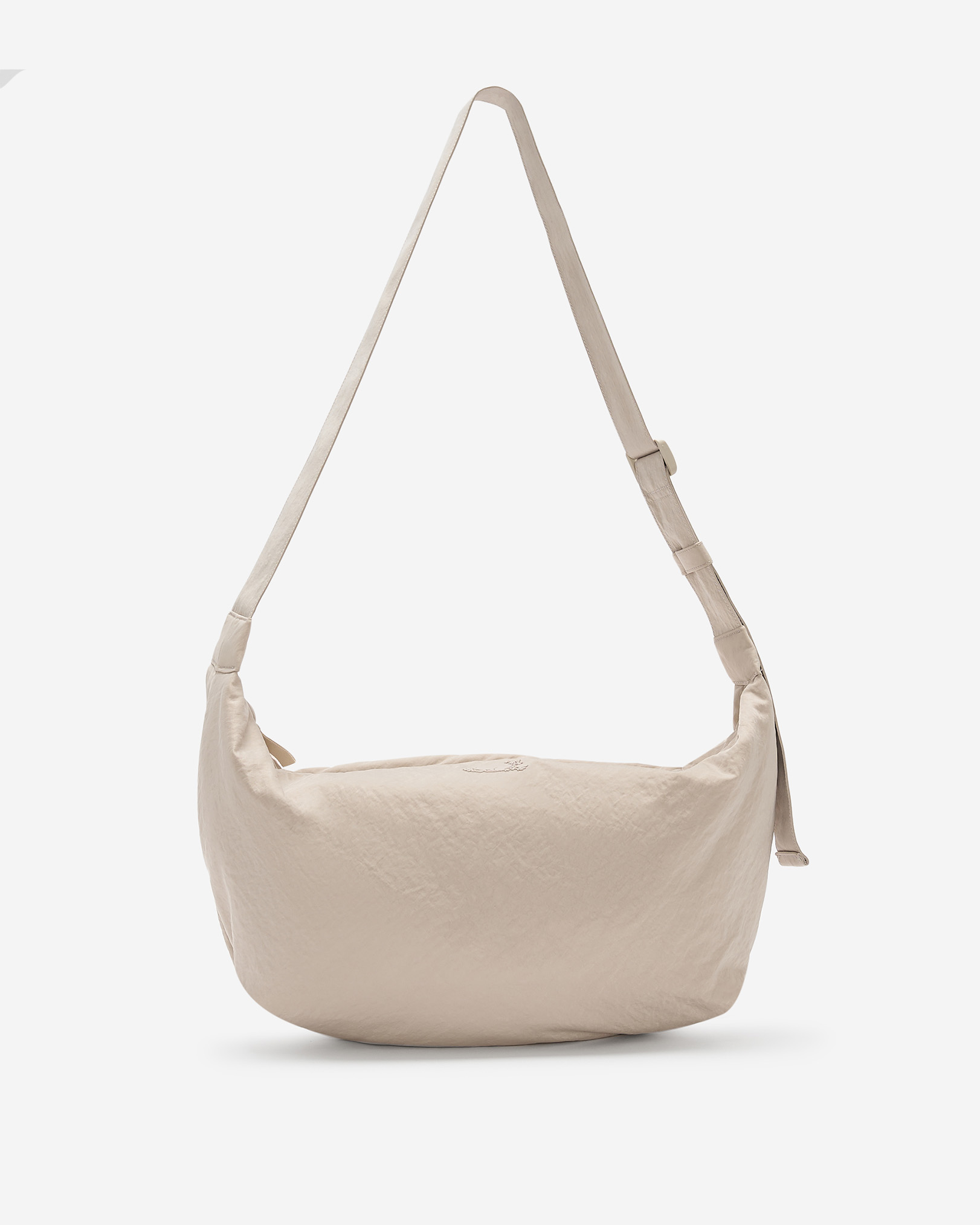 Nylon XL Crescent Bag - Silver Lining Nylon XL Crescent Bag - Silver Lining