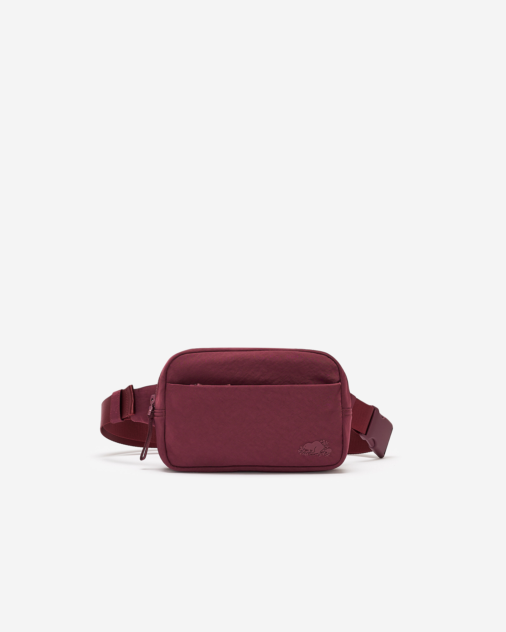 Nylon Belt Bag - Maroon Fig Nylon Belt Bag - Maroon Fig