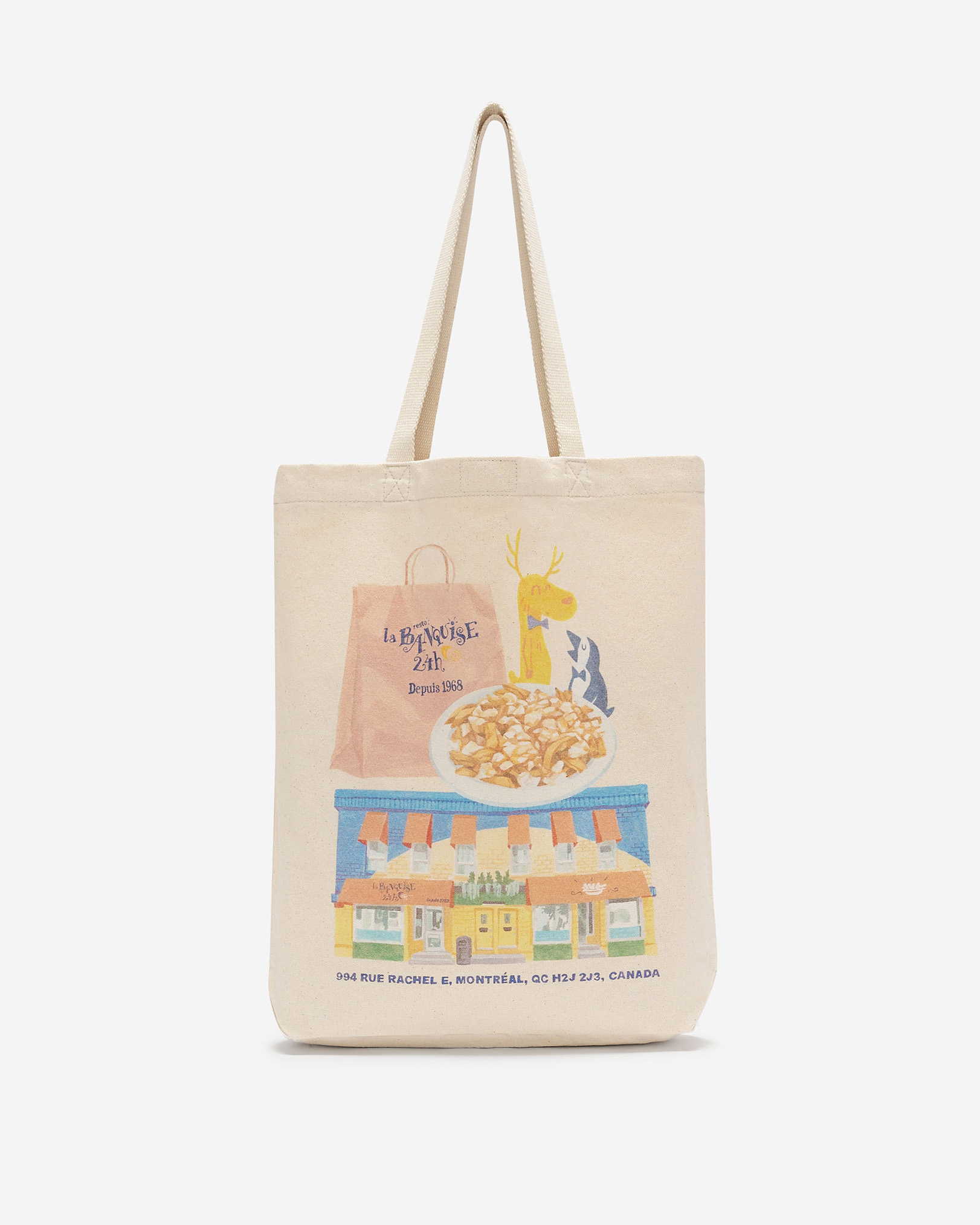 Roots X La Banquise Tote - Natural Roots X La Banquise Tote - Natural
