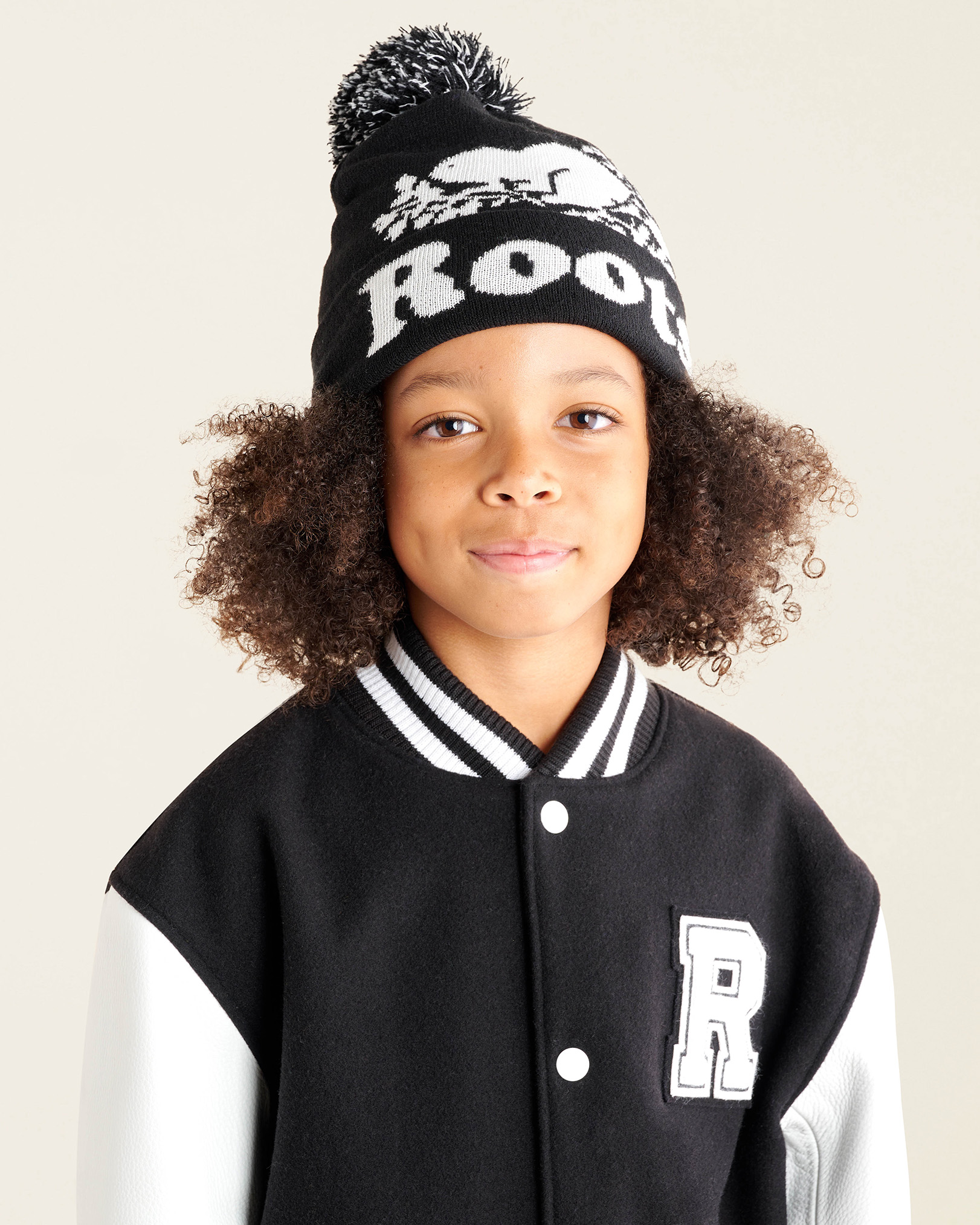 Kid Cooper Glow Toque - Black Kid Cooper Glow Toque - Black