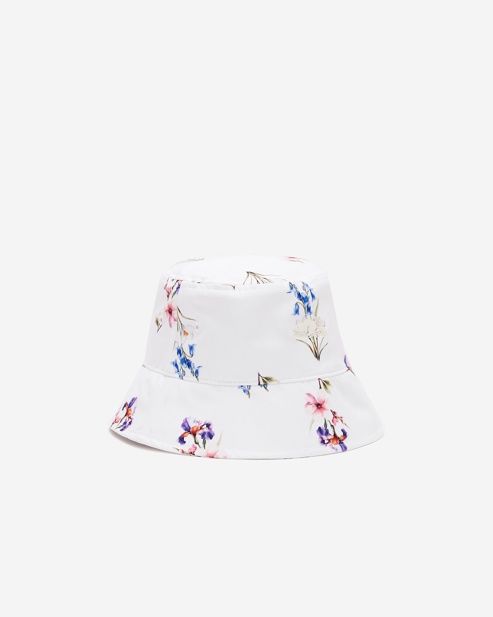Baby & Toddler Floral Cooper Bucket Hat - Coconut White