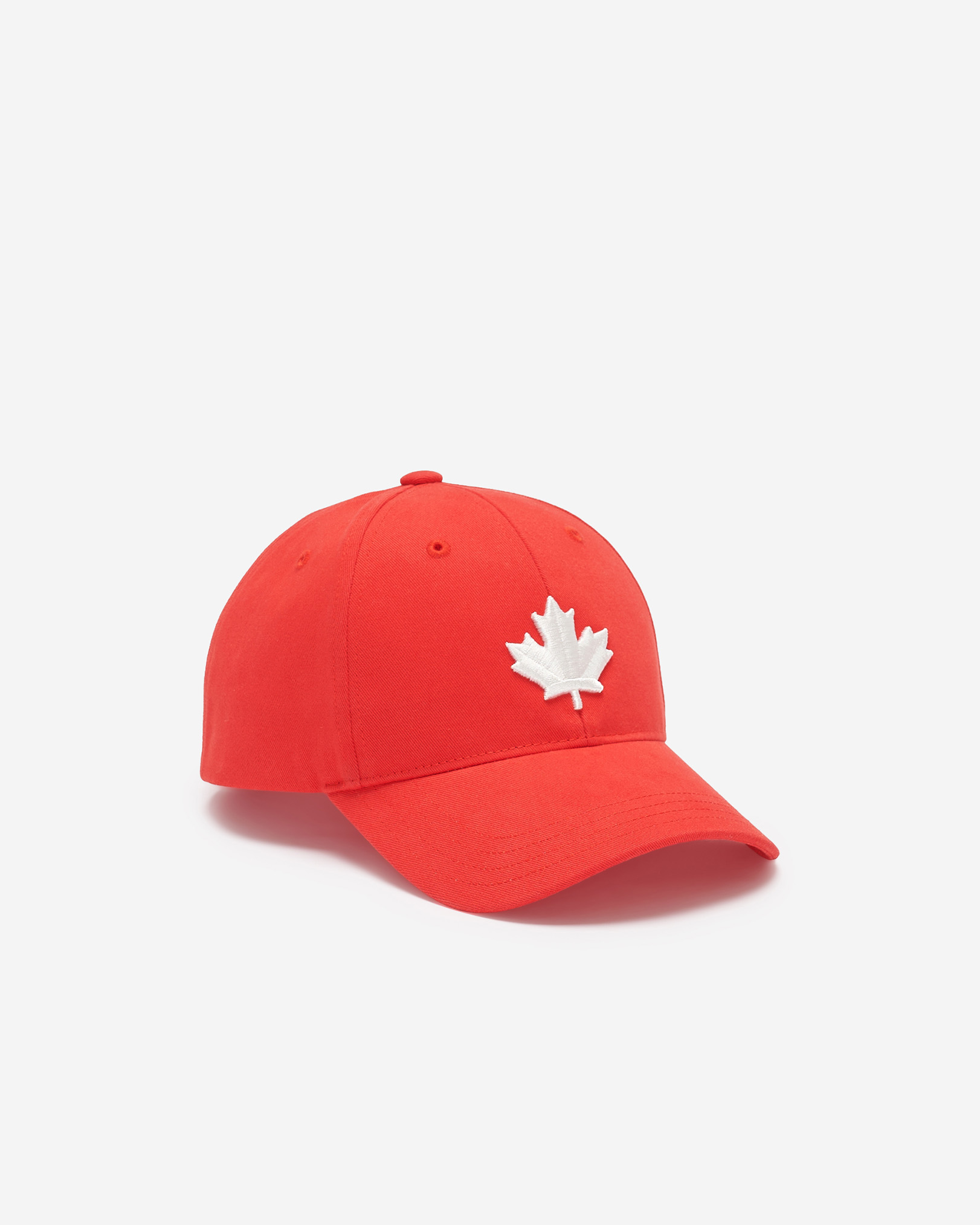 Casquette de baseball Feuille moderne pour enfants - Rouge Cerise