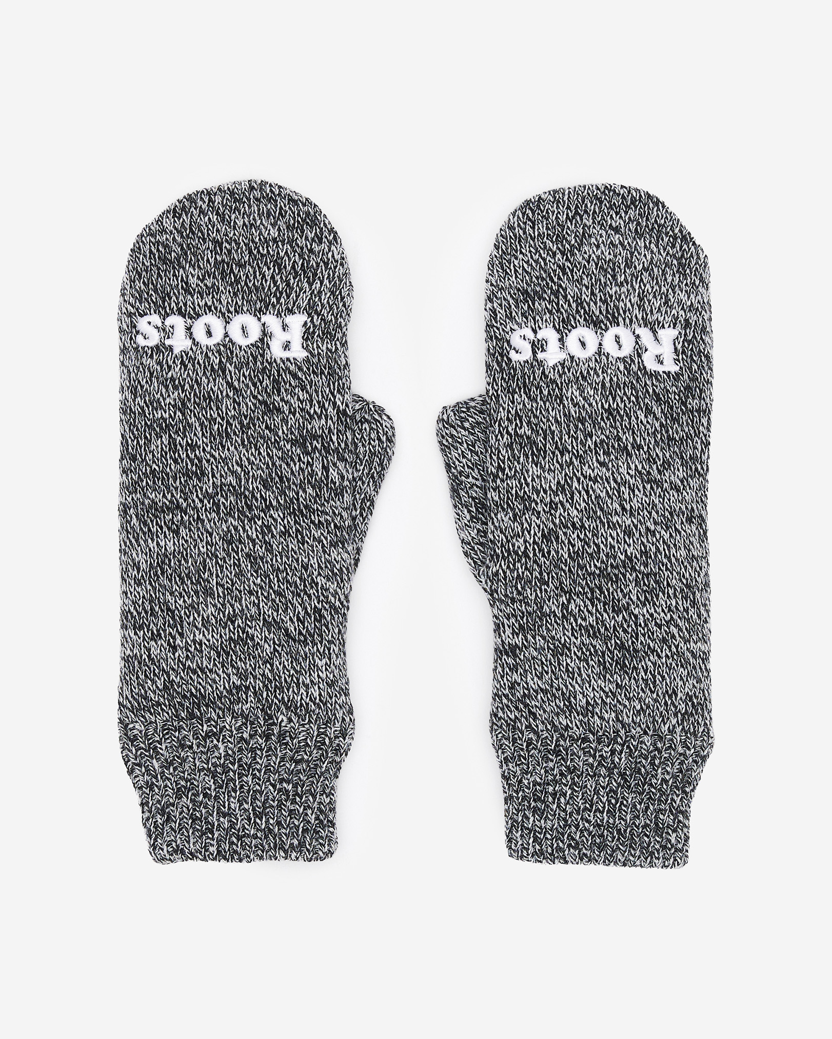 Kids Cooper Glow Mitten - Salt & Pepper
