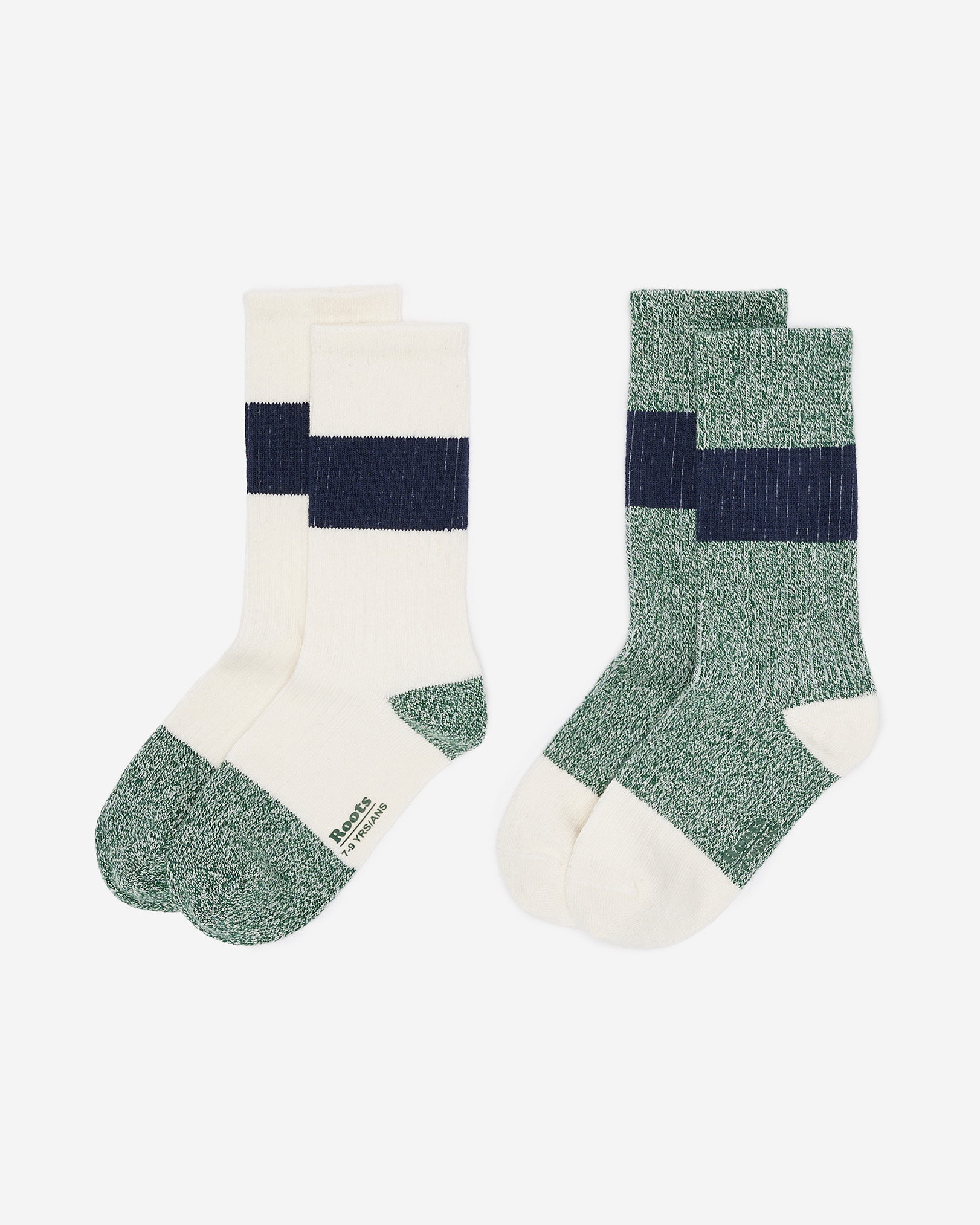 Kids Cabin Lifestyle Sock 2 Pack - Evergreen Mix Kids Cabin Lifestyle Sock 2 Pack - Evergreen Mix