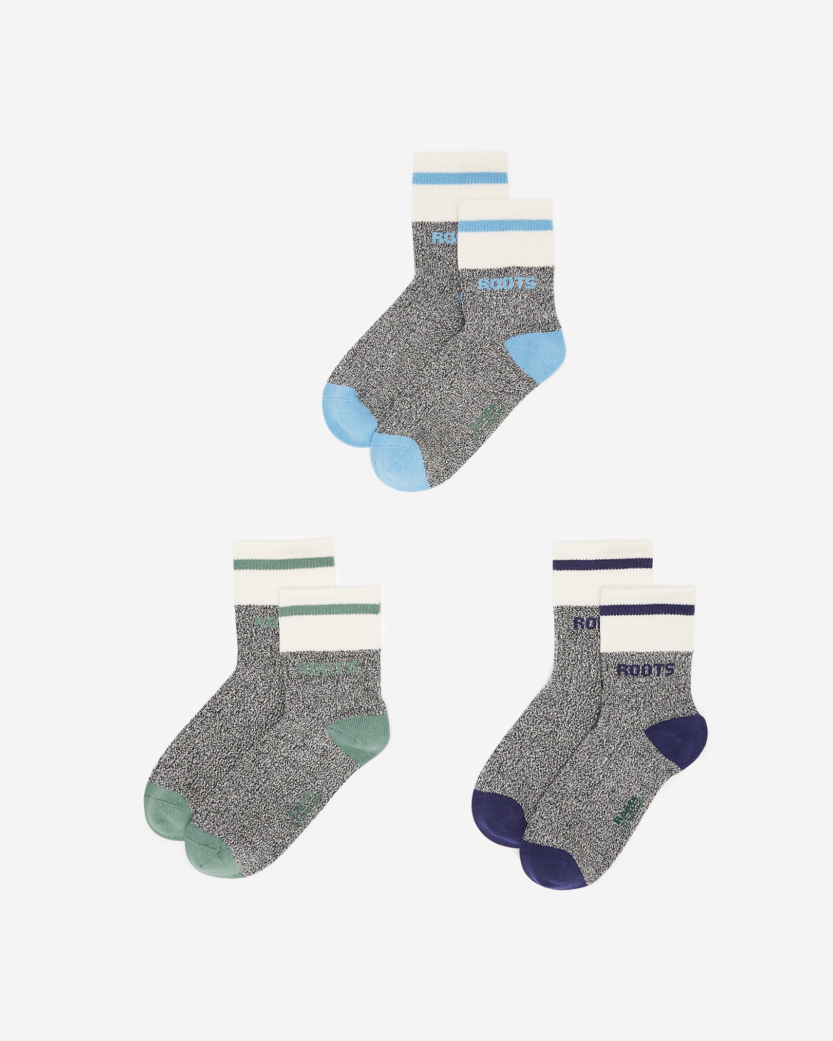 Kids Cabin Ankle Sock 3 Pack