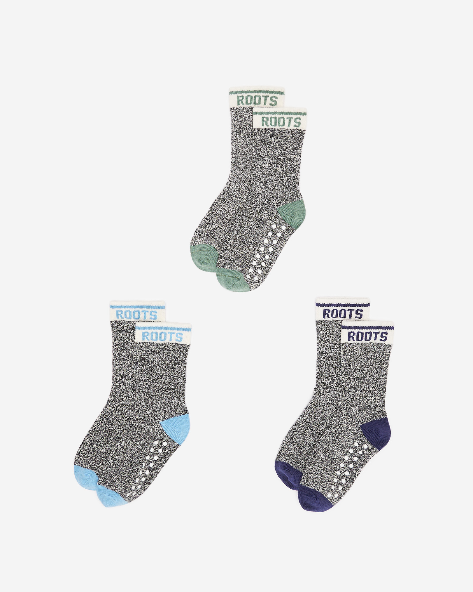 Baby & Toddler Cabin Ankle Sock 3 Pack - Beacon Blue Mix Baby & Toddler Cabin Ankle Sock 3 Pack - Beacon Blue Mix
