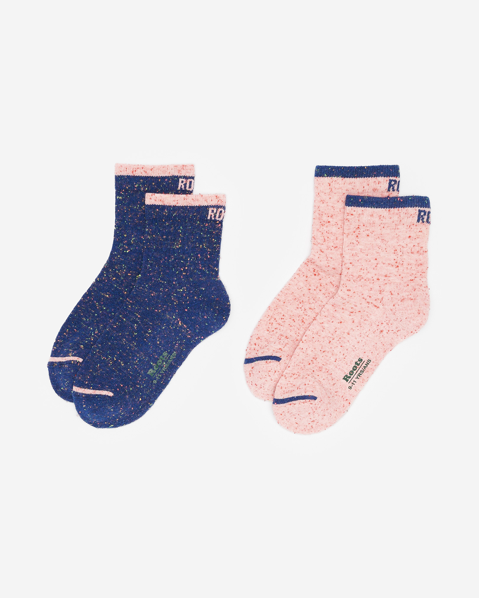 Kids Cooper Neps Sock 2 Pack - Red Mix Kids Cooper Neps Sock 2 Pack - Red Mix