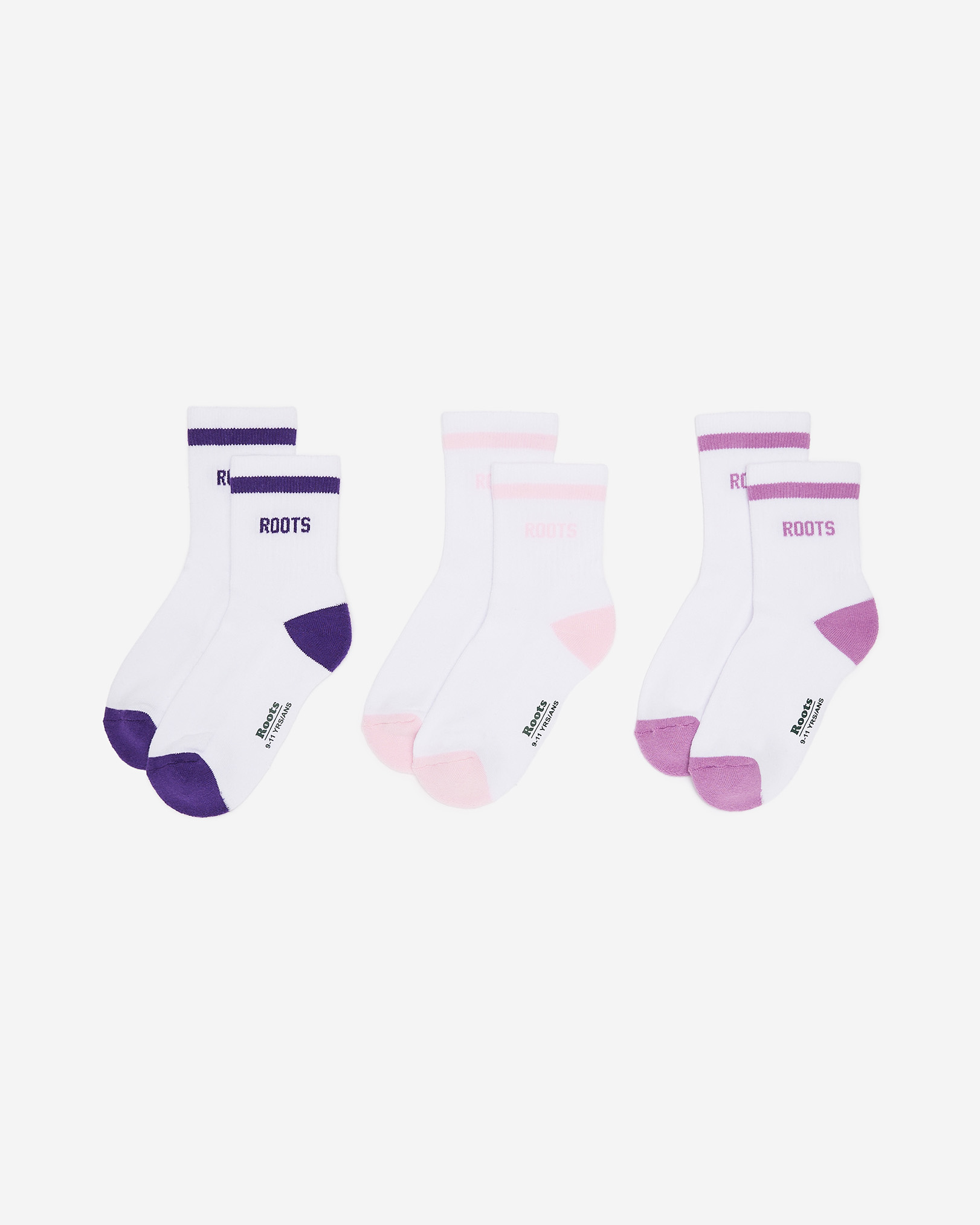 Kids Pop Sock 3 Pack - Violet Sky Mix Kids Pop Sock 3 Pack - Violet Sky Mix