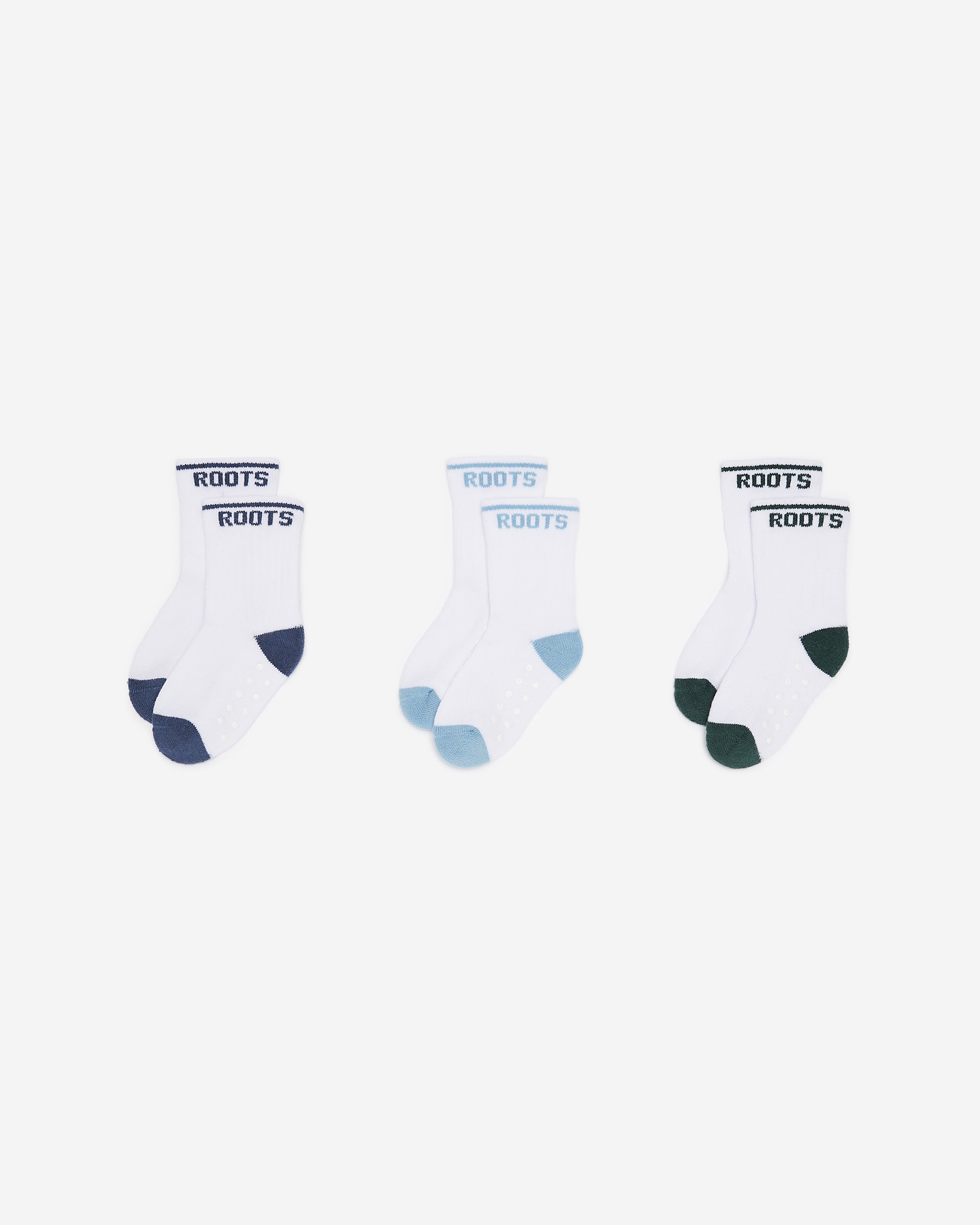 Baby & Toddler Pop Sock 3 Pack - Varsity Green Mix Baby & Toddler Pop Sock 3 Pack - Varsity Green Mix