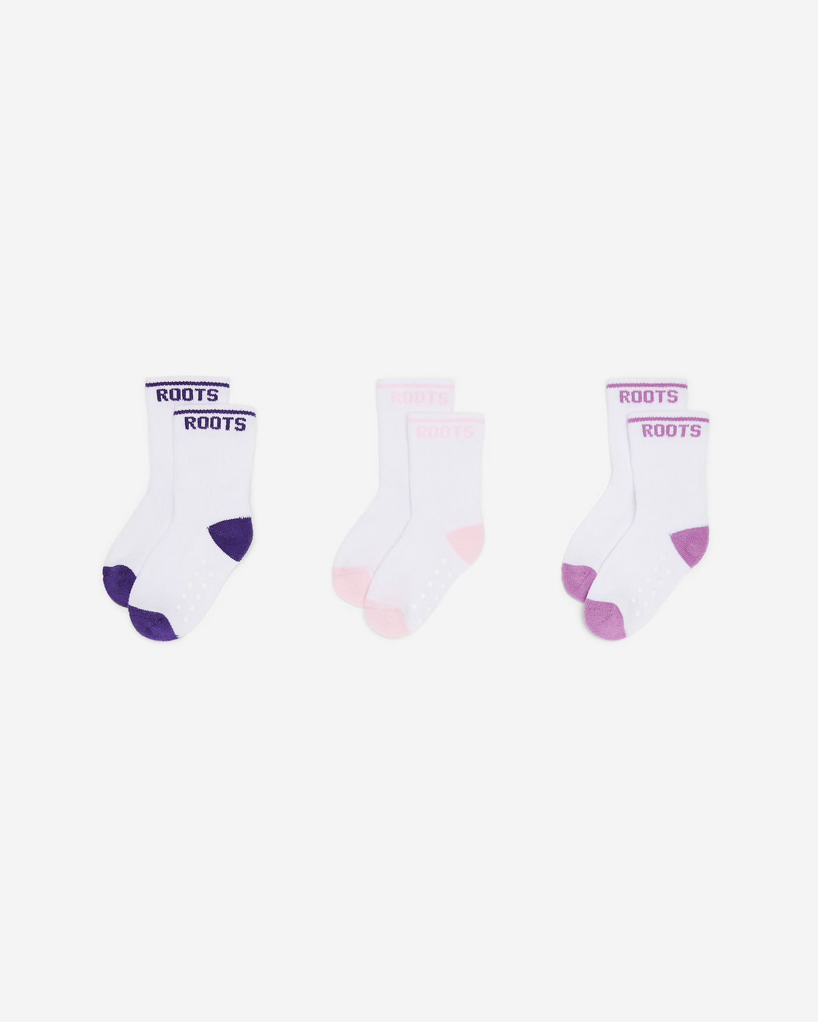 Baby & Toddler Pop Sock 3 Pack - Violet Sky Mix Baby & Toddler Pop Sock 3 Pack - Violet Sky Mix
