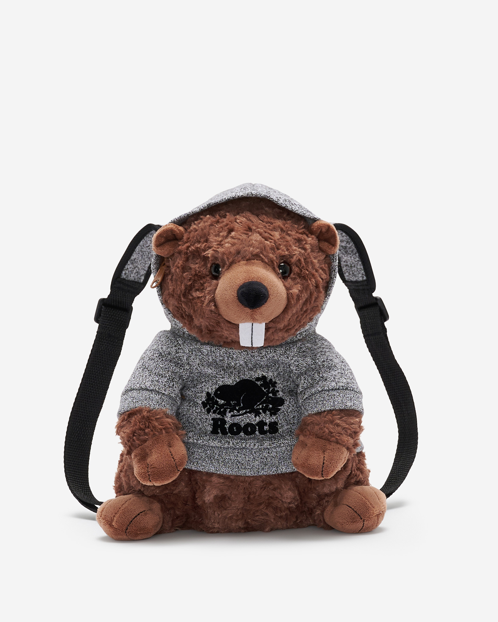 Kids Roots Beaver Stuffie Bag