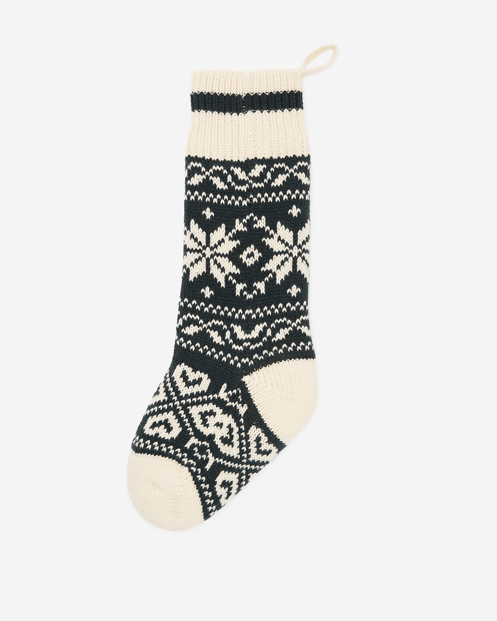 Cabin World Stocking - Dark Pine Green Cabin World Stocking - Dark Pine Green