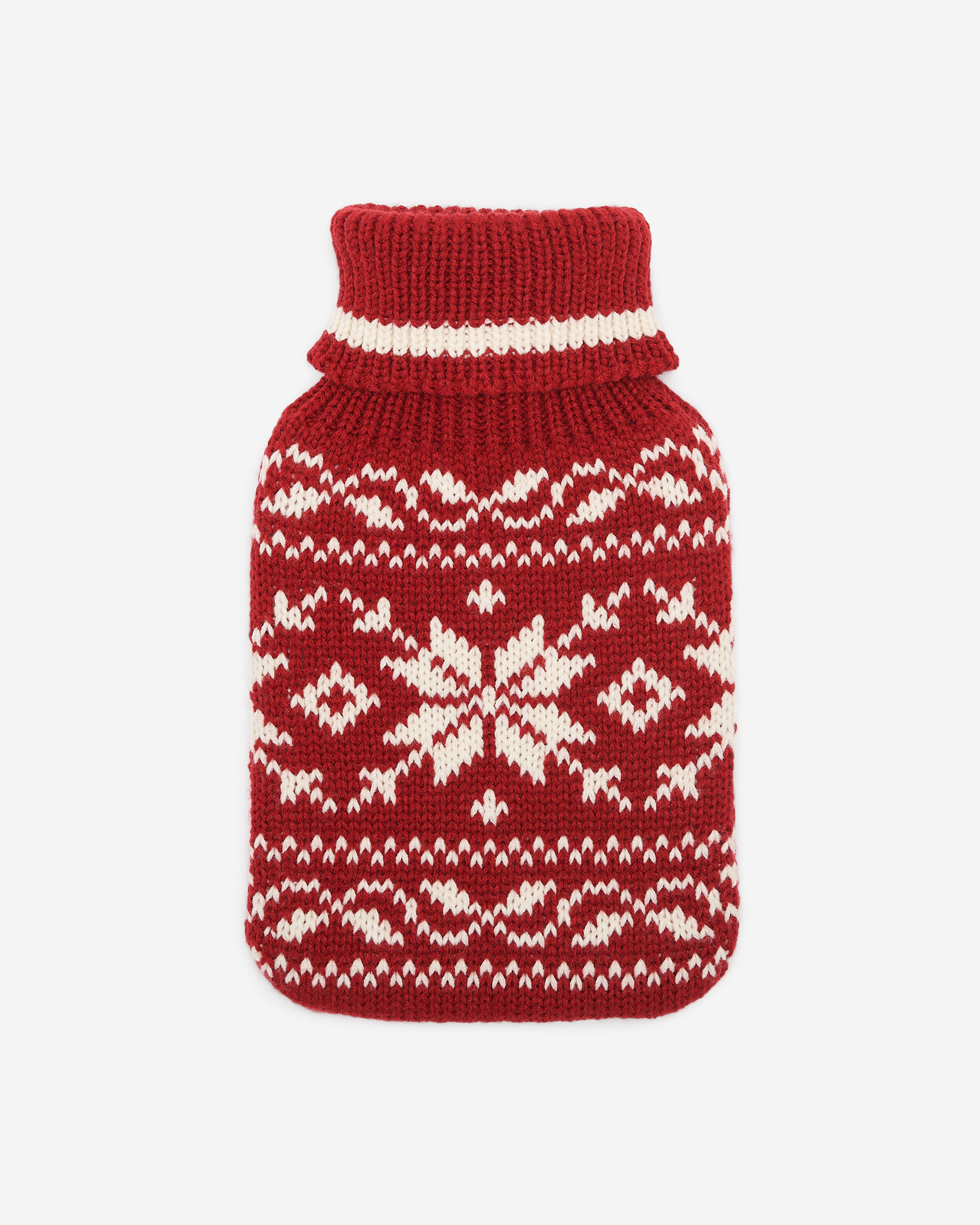 Cabin World Hot Water Bottle - Cabin Red