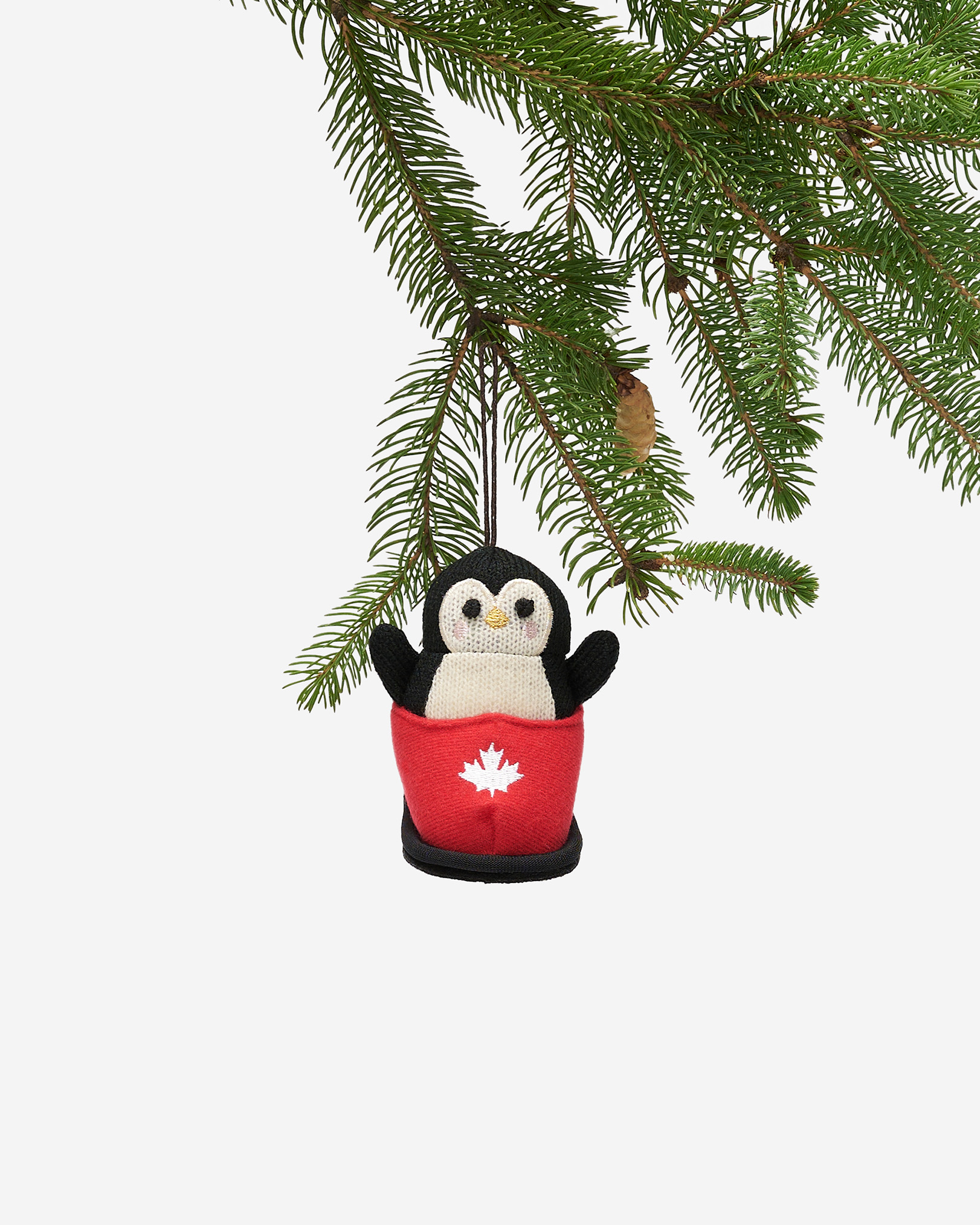 Bobsleigh Penguin Ornament - Multi