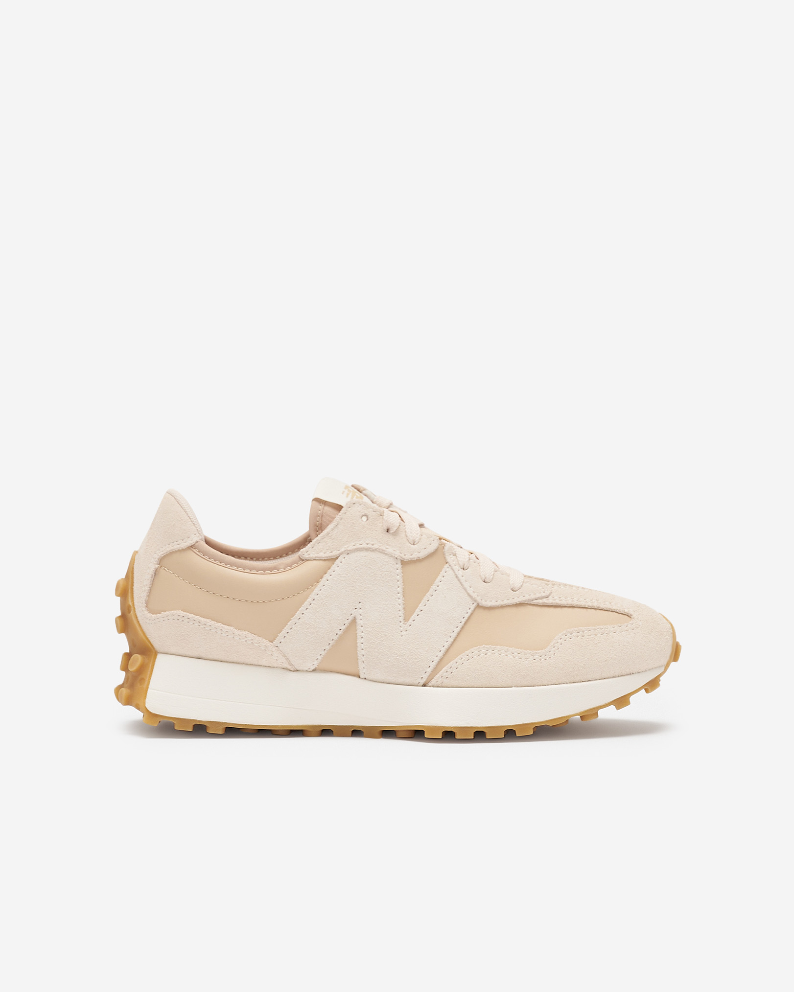 Womens New Balance 327 - Bisque/Desert Clay