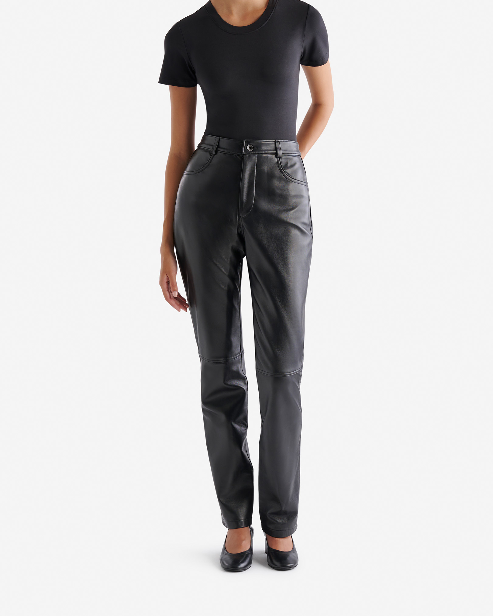 Pantalon en cuir Pantalon en cuir