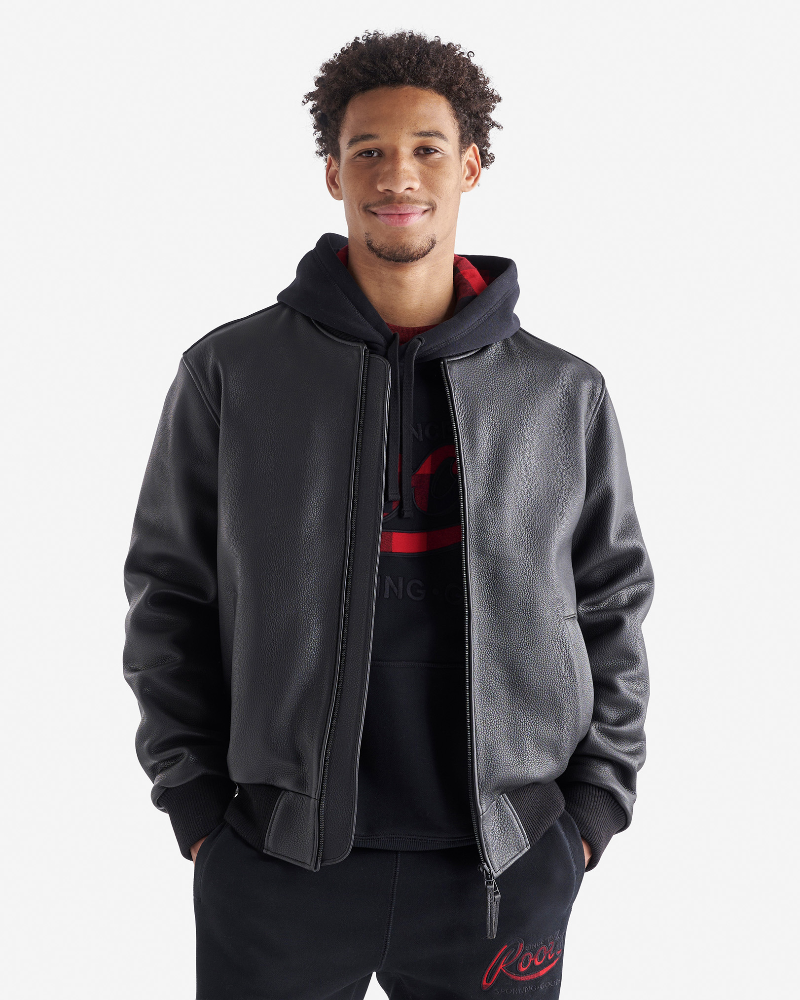 Mens Flight Jacket - Black