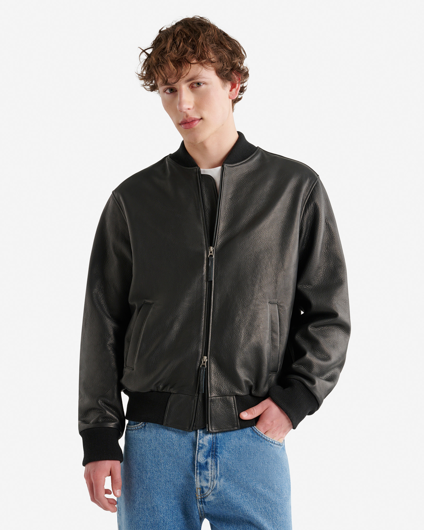 Mens Flight Jacket - Black
