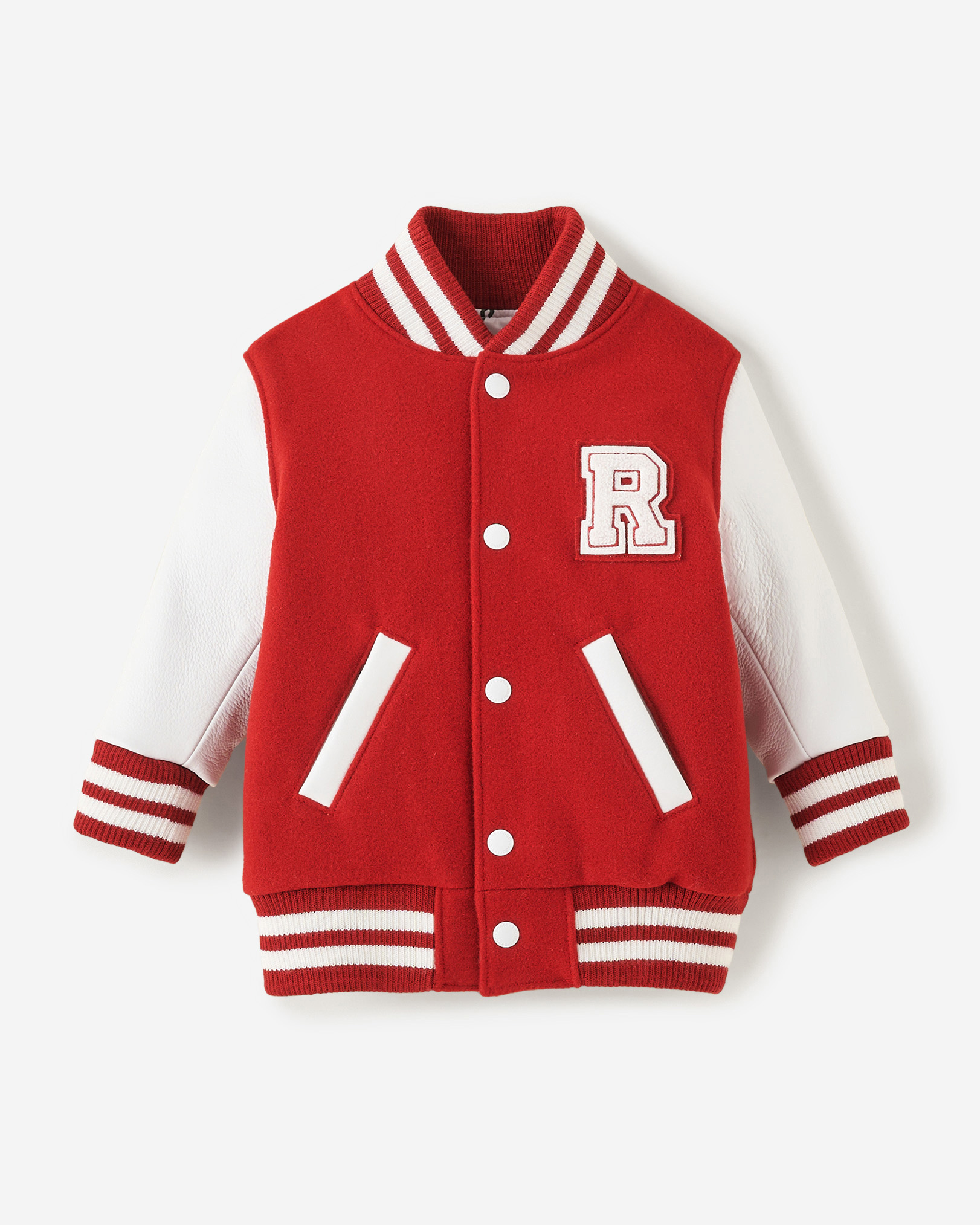 Toddler Canada Varsity Jacket 2.0 - Red