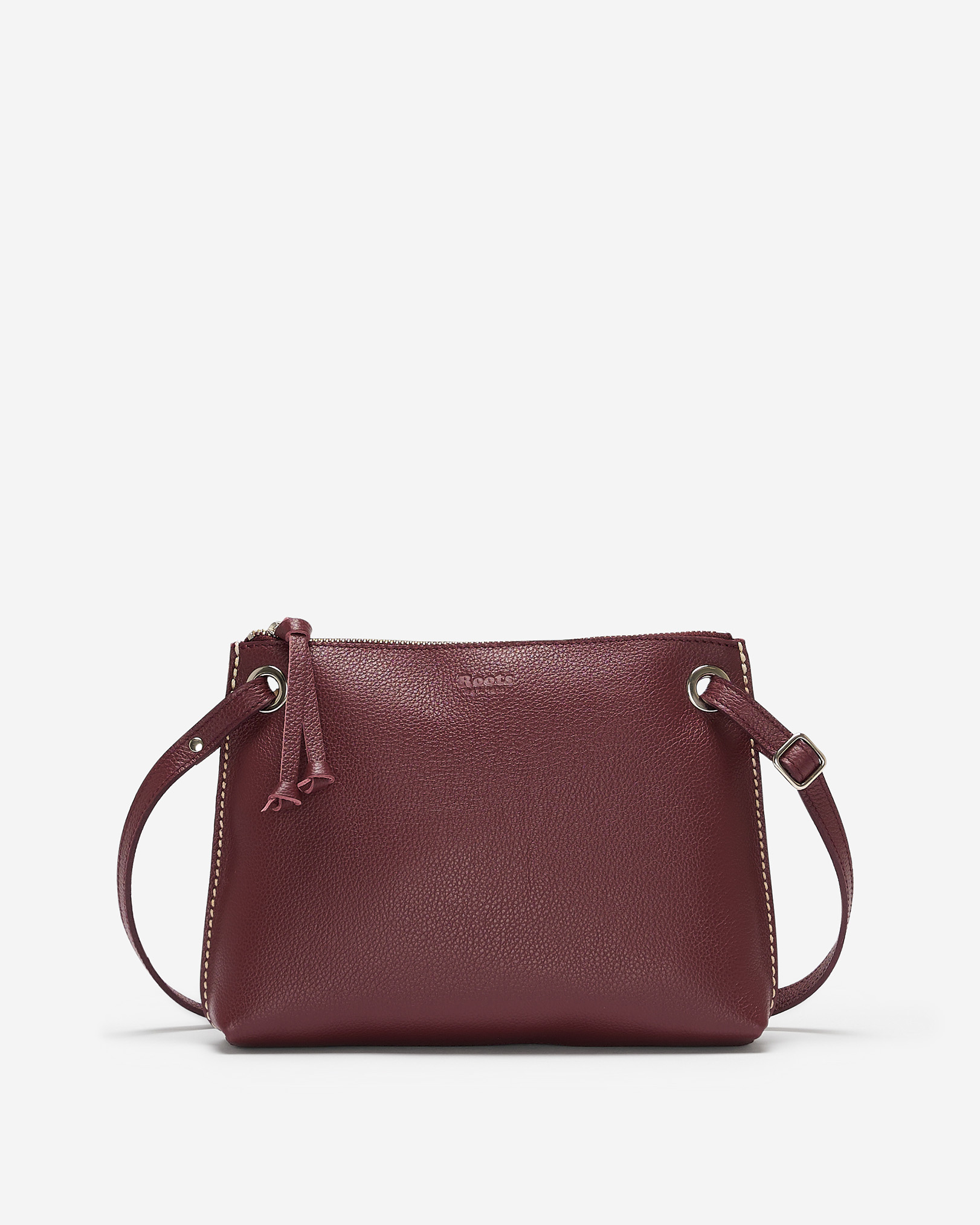 Sac Edie en cuir Cervino - Bordeaux Sac Edie en cuir Cervino - Bordeaux